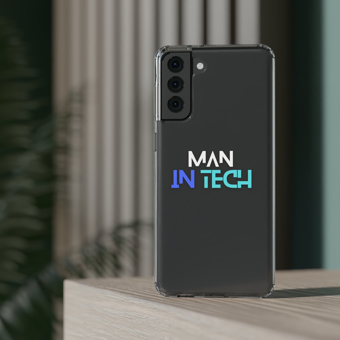 Man In Tech Clear Cases