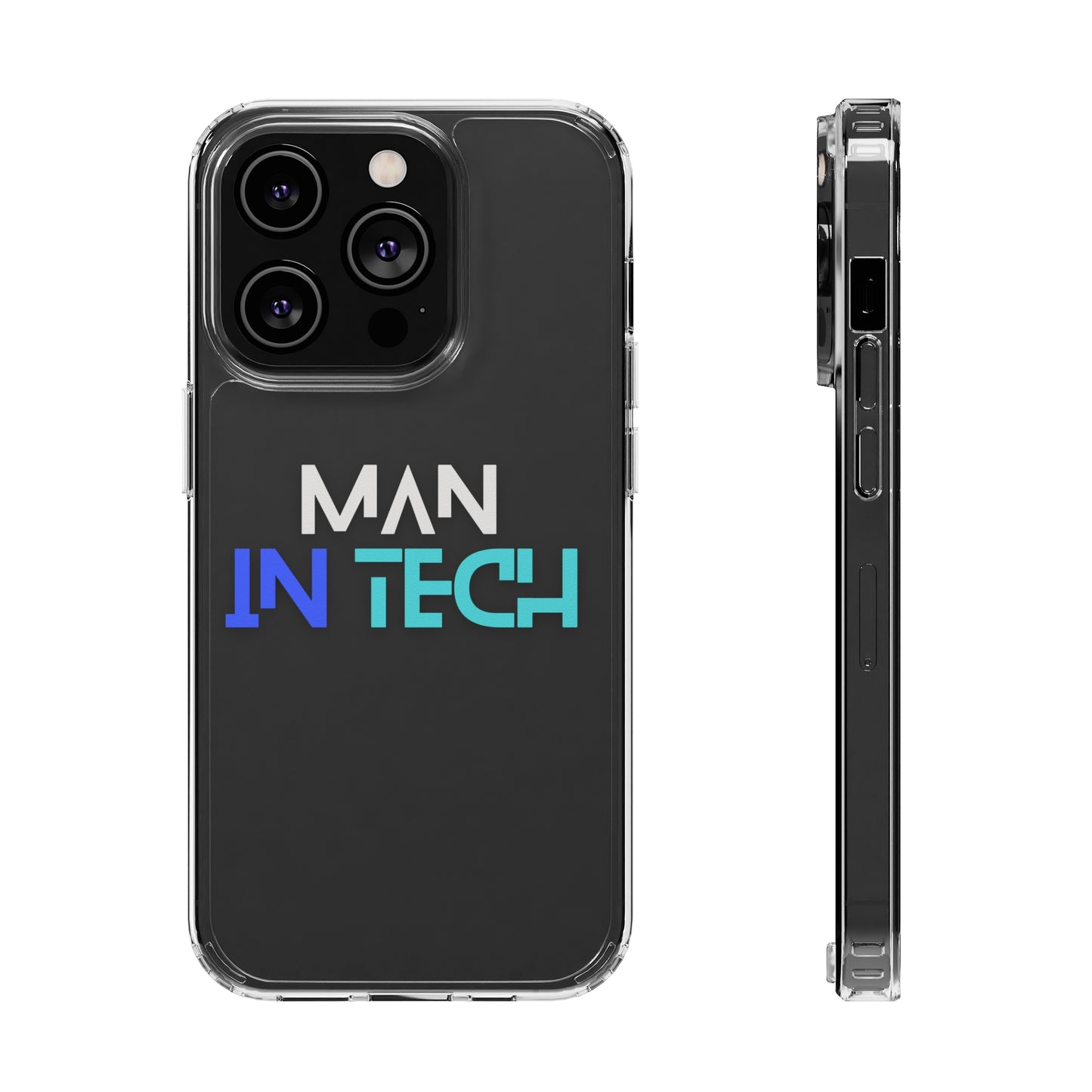 Man In Tech Clear Cases