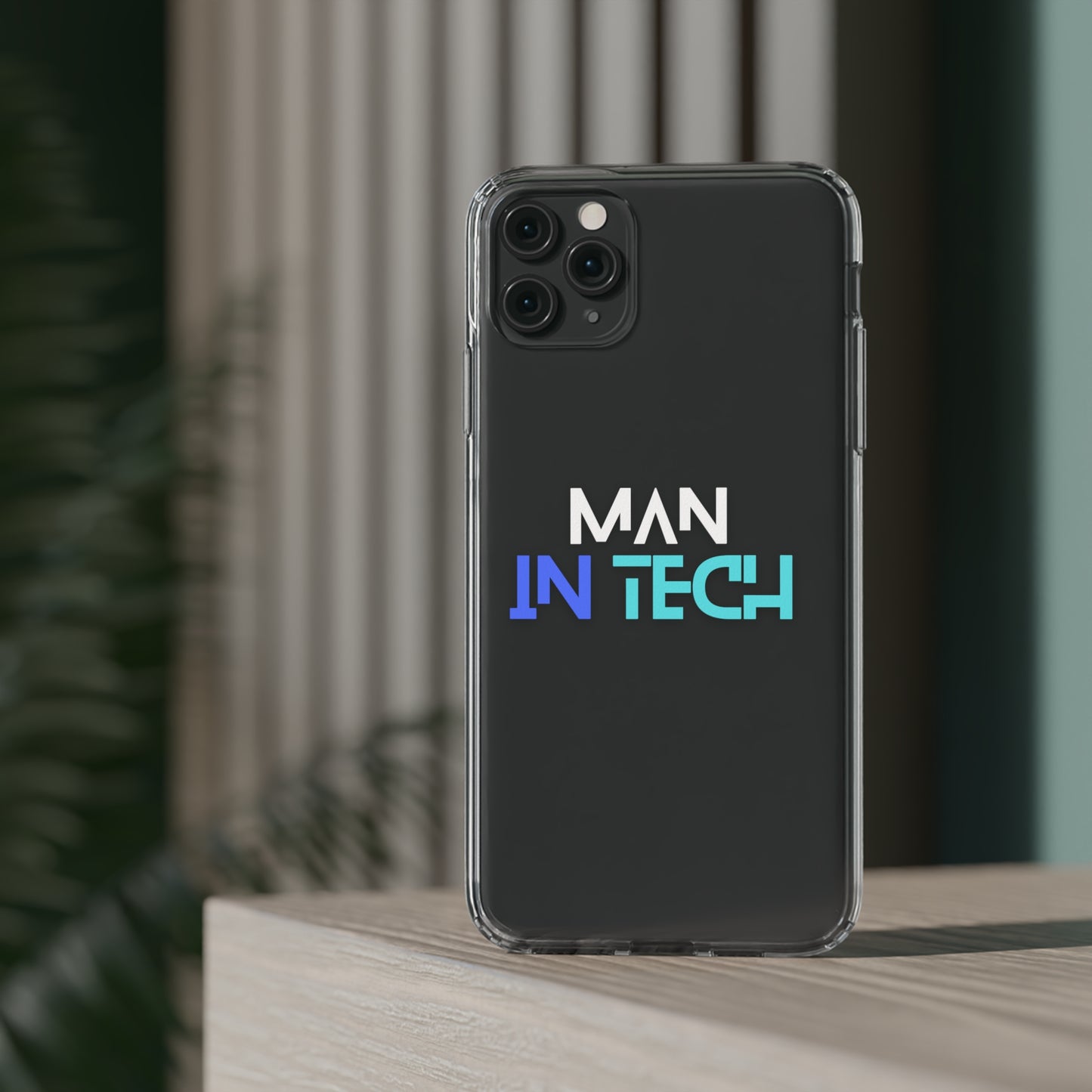 Man In Tech Clear Cases