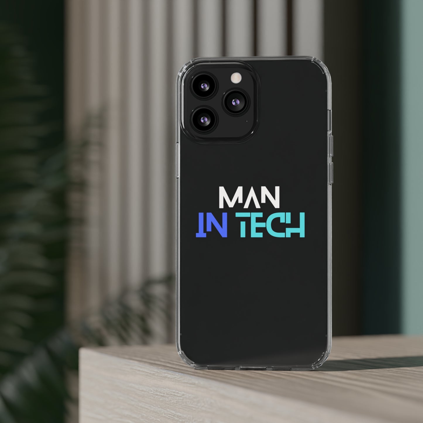 Man In Tech Clear Cases