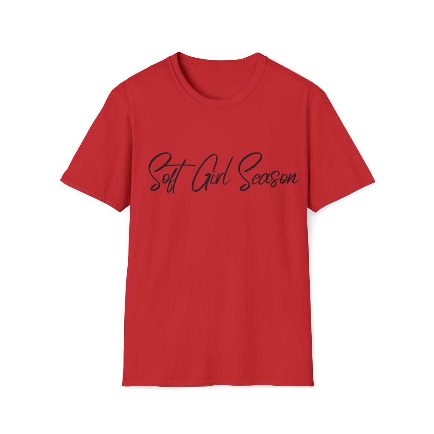 Soft Girl Season Unisex Softstyle T-Shirt (Multiple Colors)