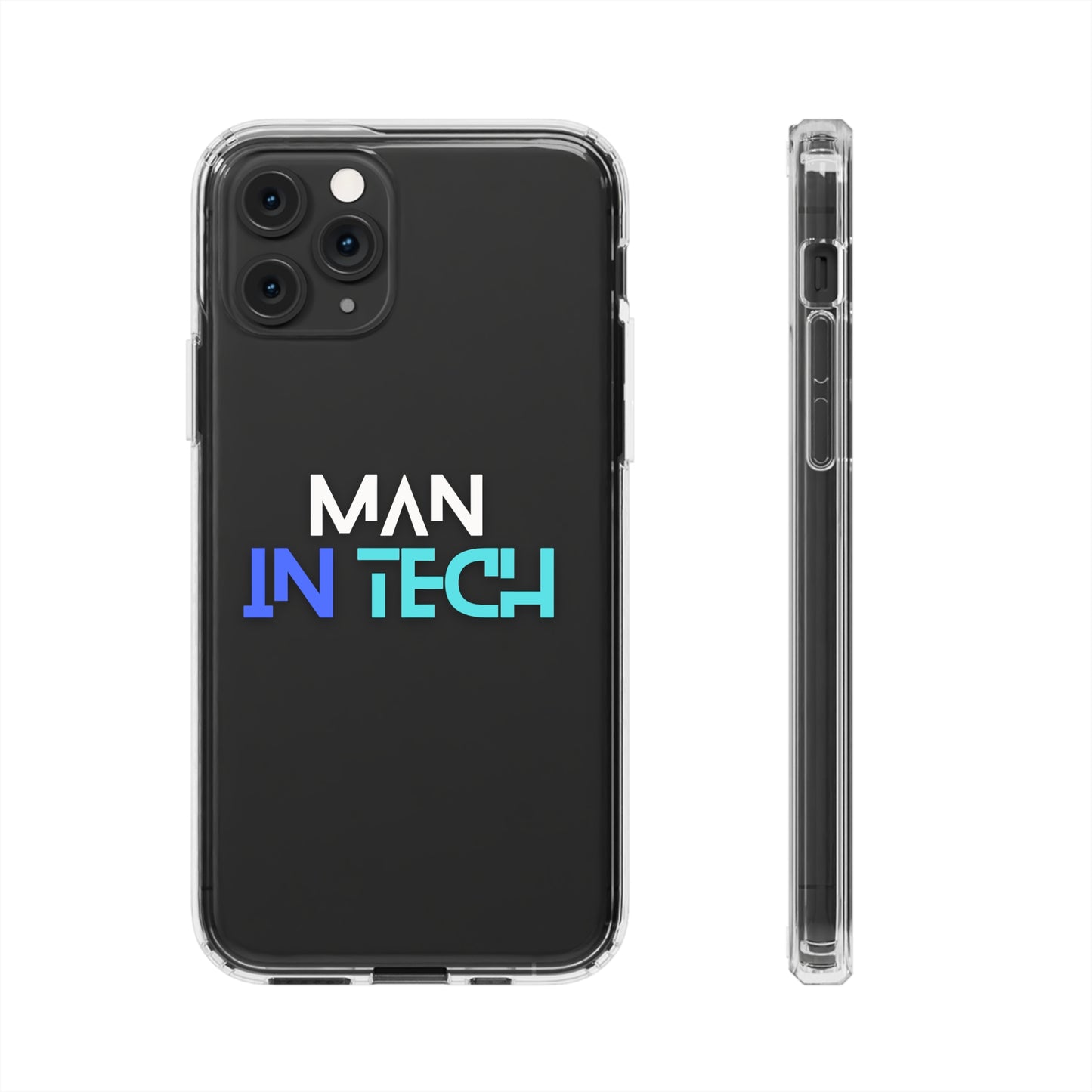Man In Tech Clear Cases