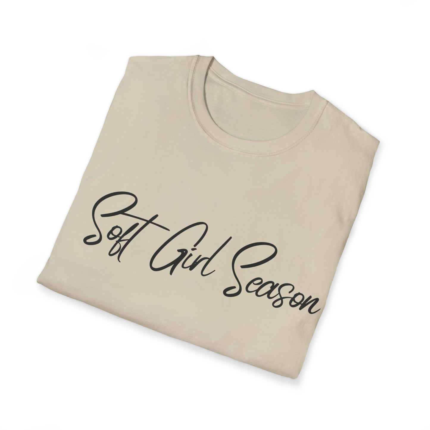 Soft Girl Season Unisex Softstyle T-Shirt (Multiple Colors)
