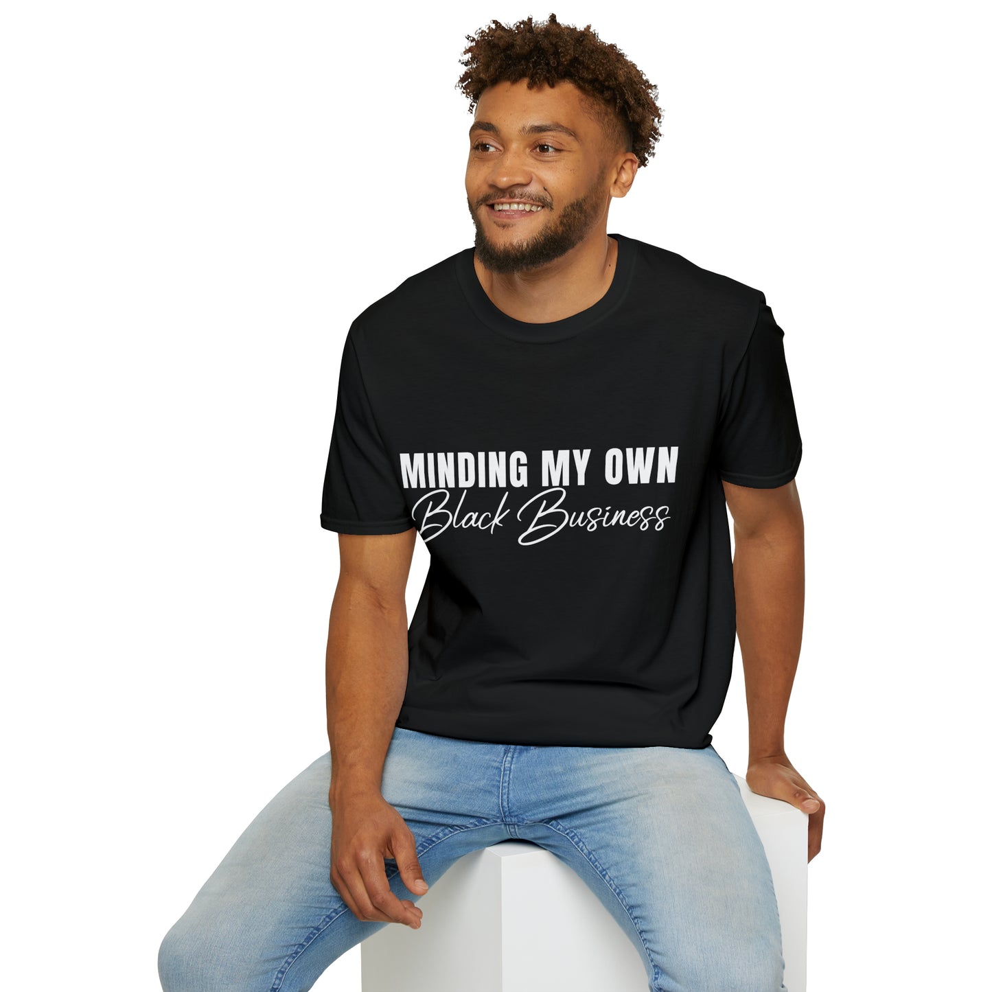 MMBOB Unisex Softstyle T-Shirt (Black)