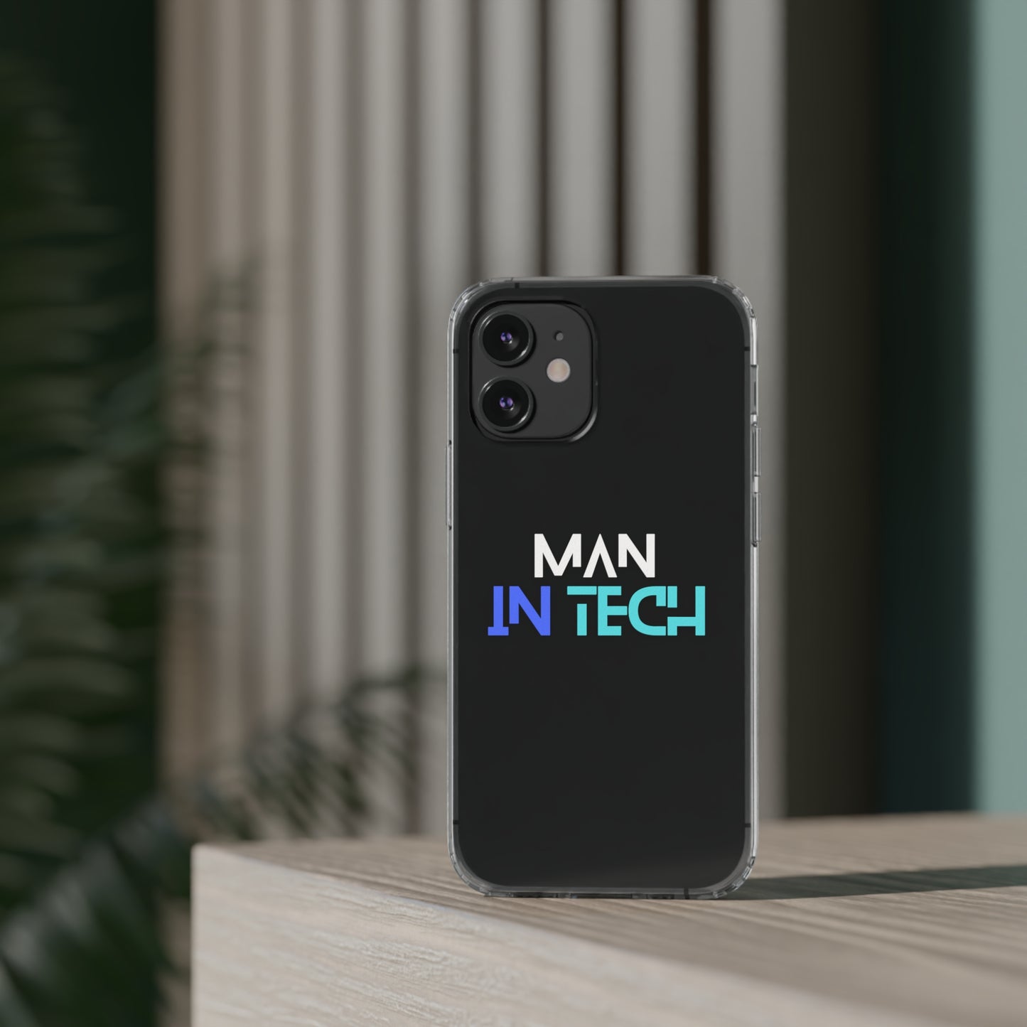 Man In Tech Clear Cases