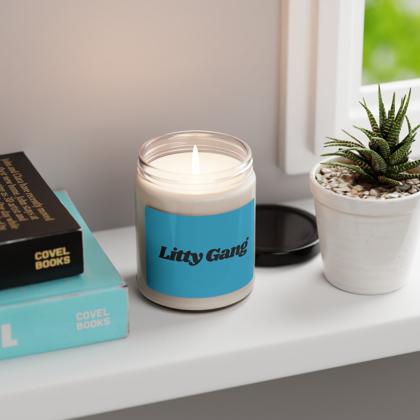 Litty Gang Scented Soy Candle, 9oz