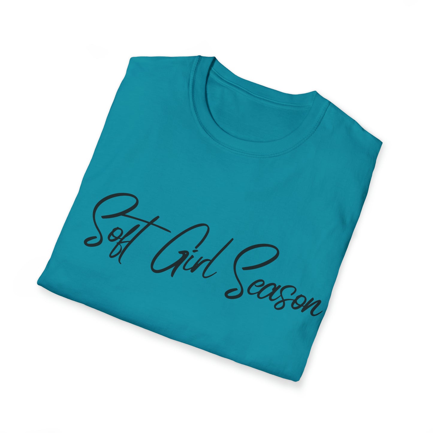 Soft Girl Season Unisex Softstyle T-Shirt (Multiple Colors)