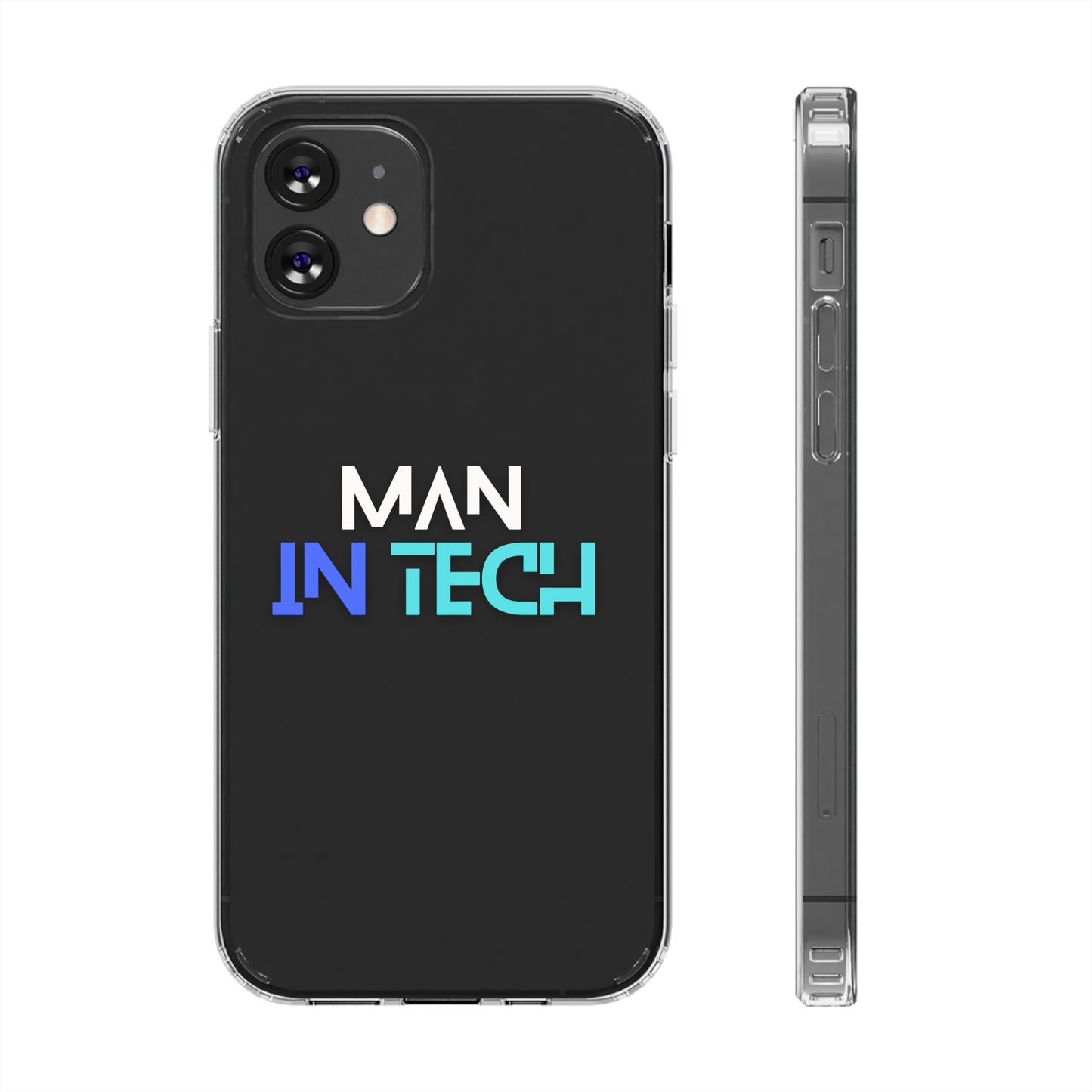 Man In Tech Clear Cases