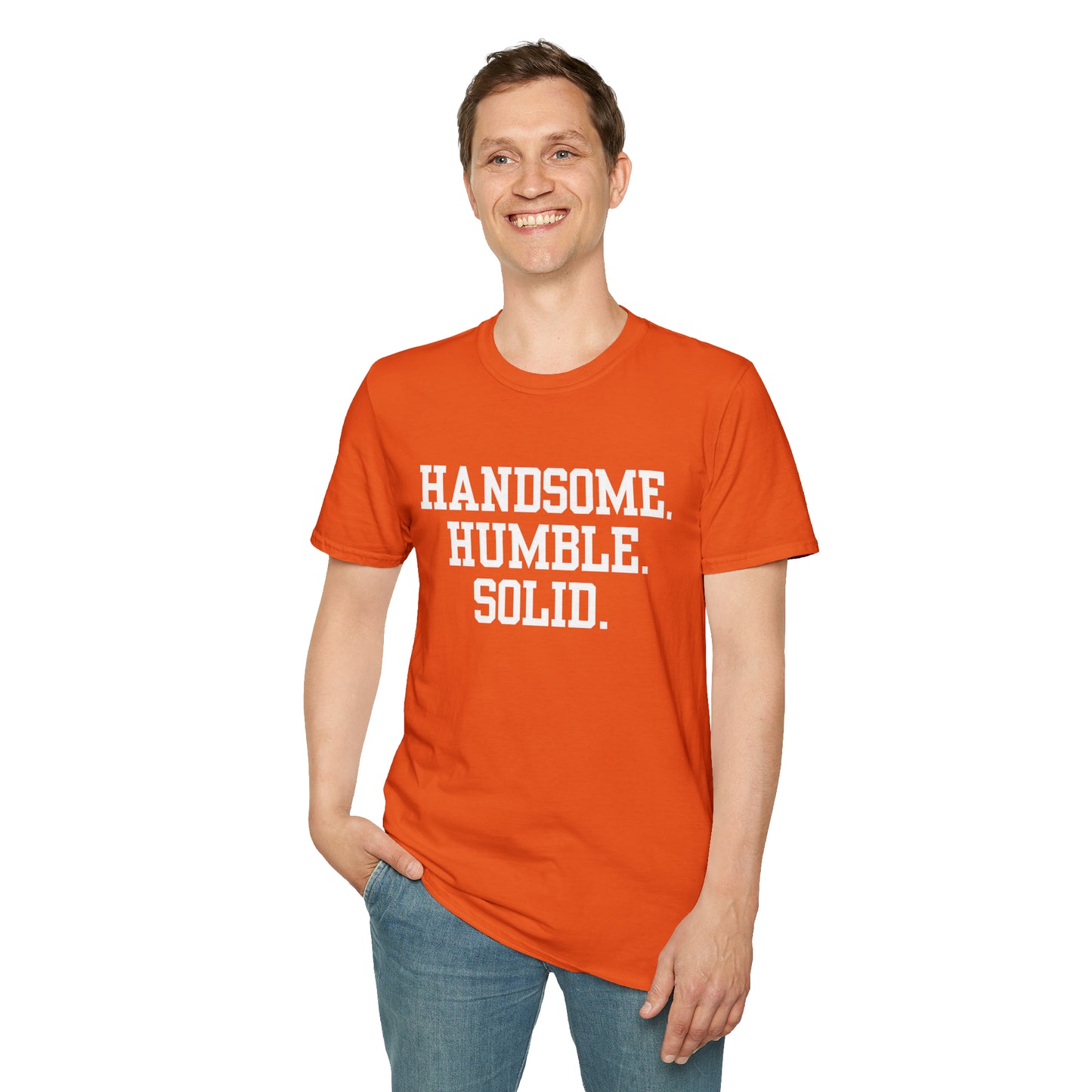 Handsome Unisex Softstyle T-Shirt (Multiple Colors)