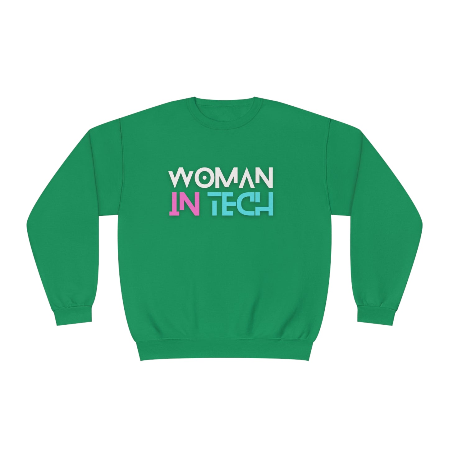Woman In Tech Unisex NuBlend® Crewneck Sweatshirt (Multiple Colors)
