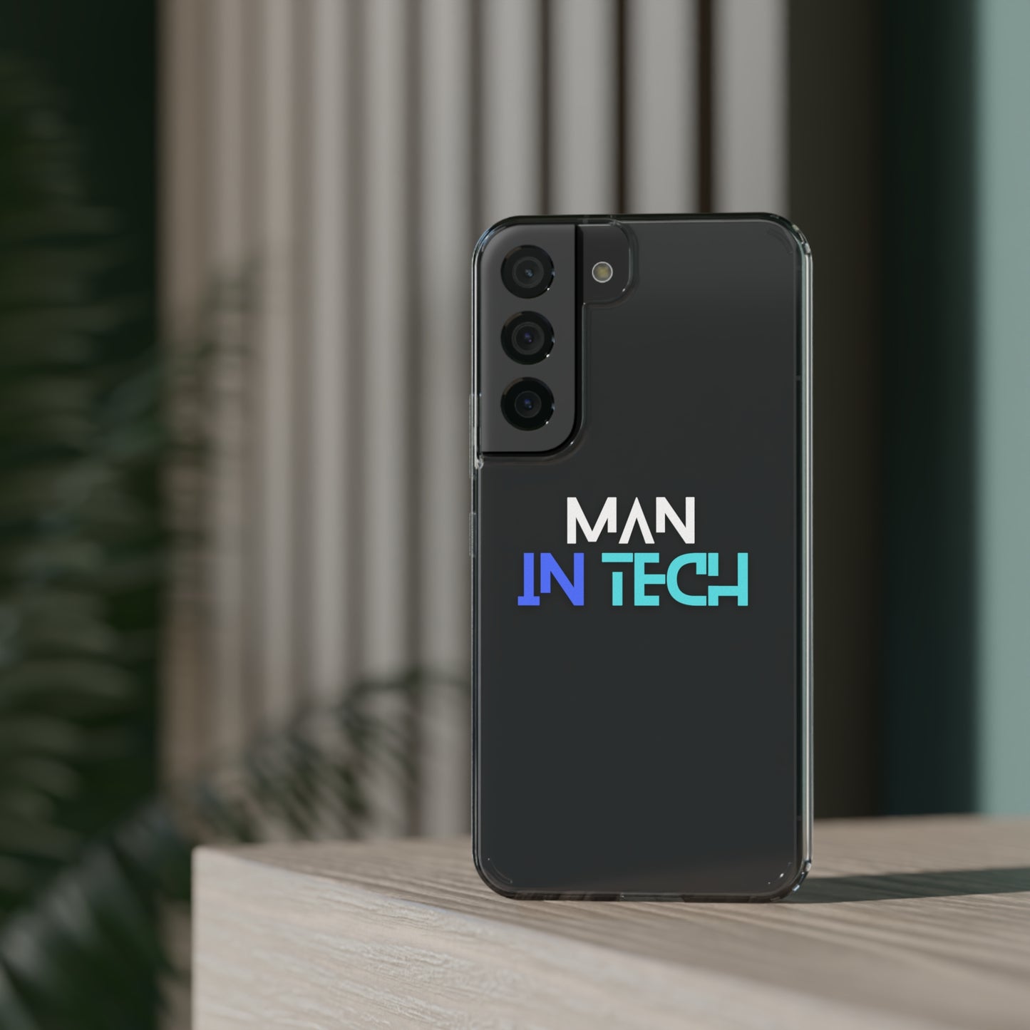 Man In Tech Clear Cases
