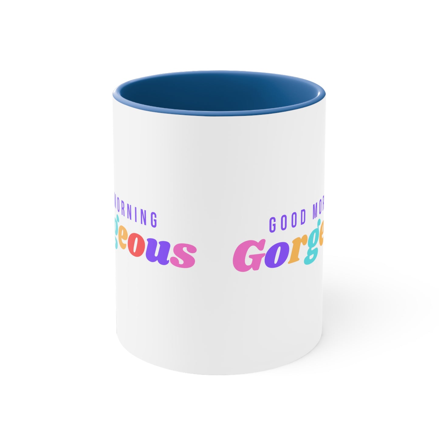 Good Morning Gorgeous Accent Coffee Mug, 11oz