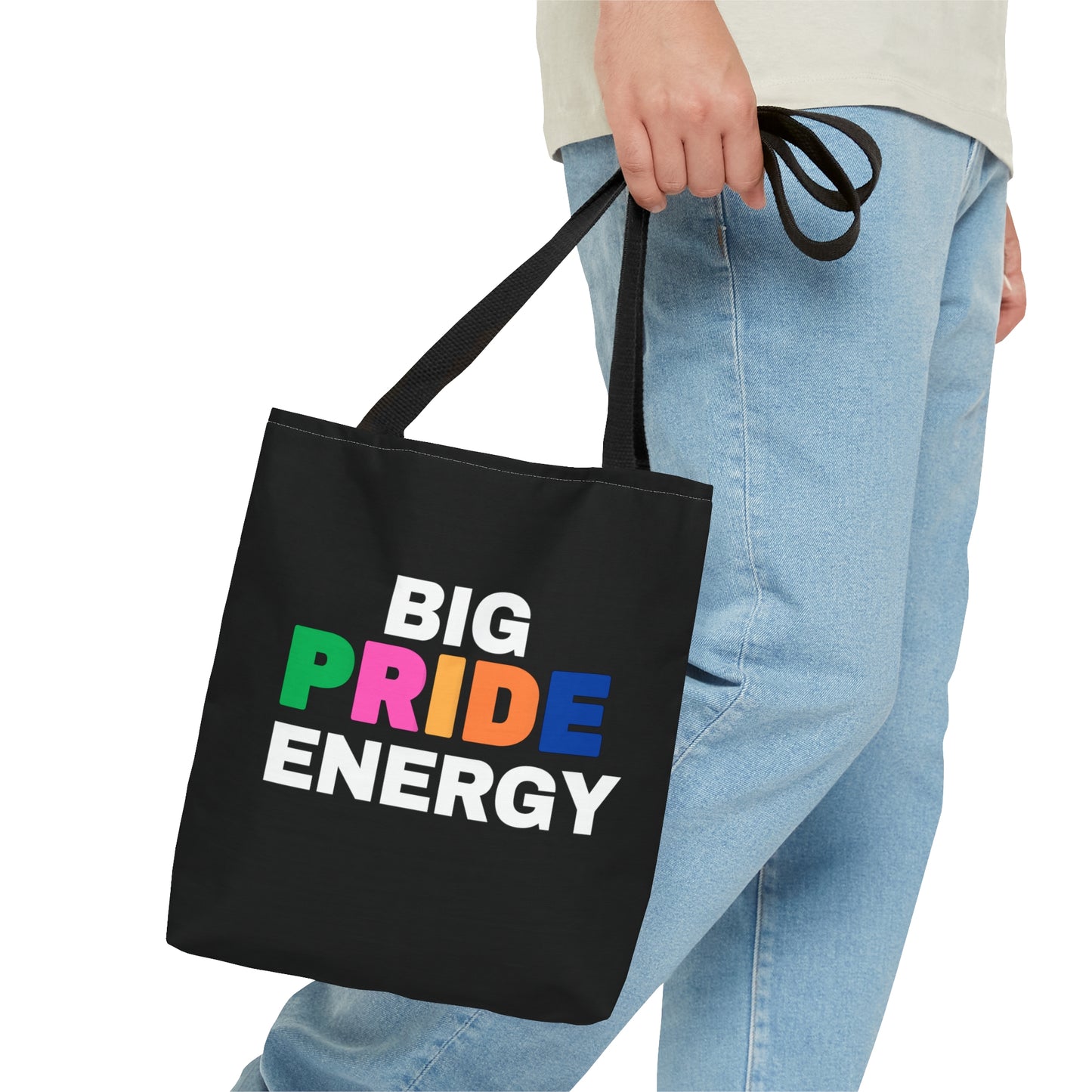 Big Pride Energy Tote Bag (Black)