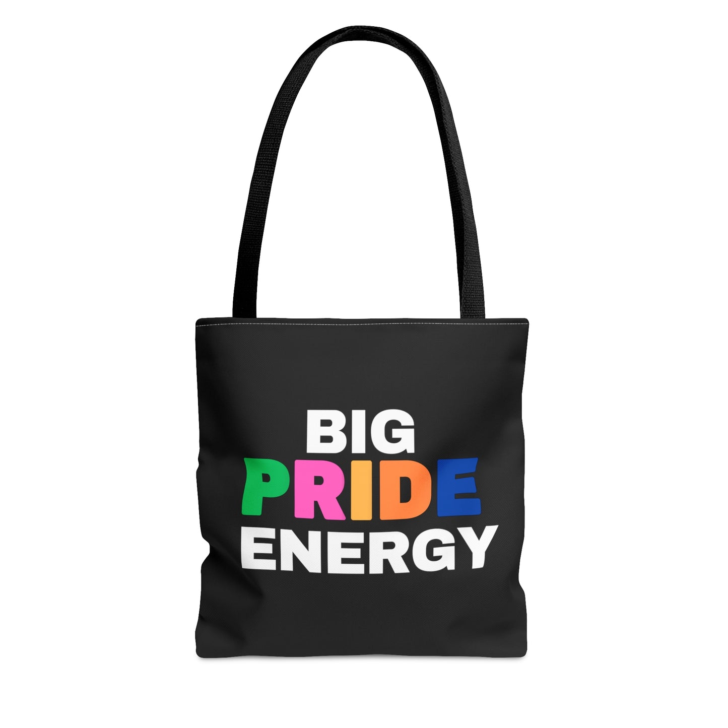 Big Pride Energy Tote Bag (Black)