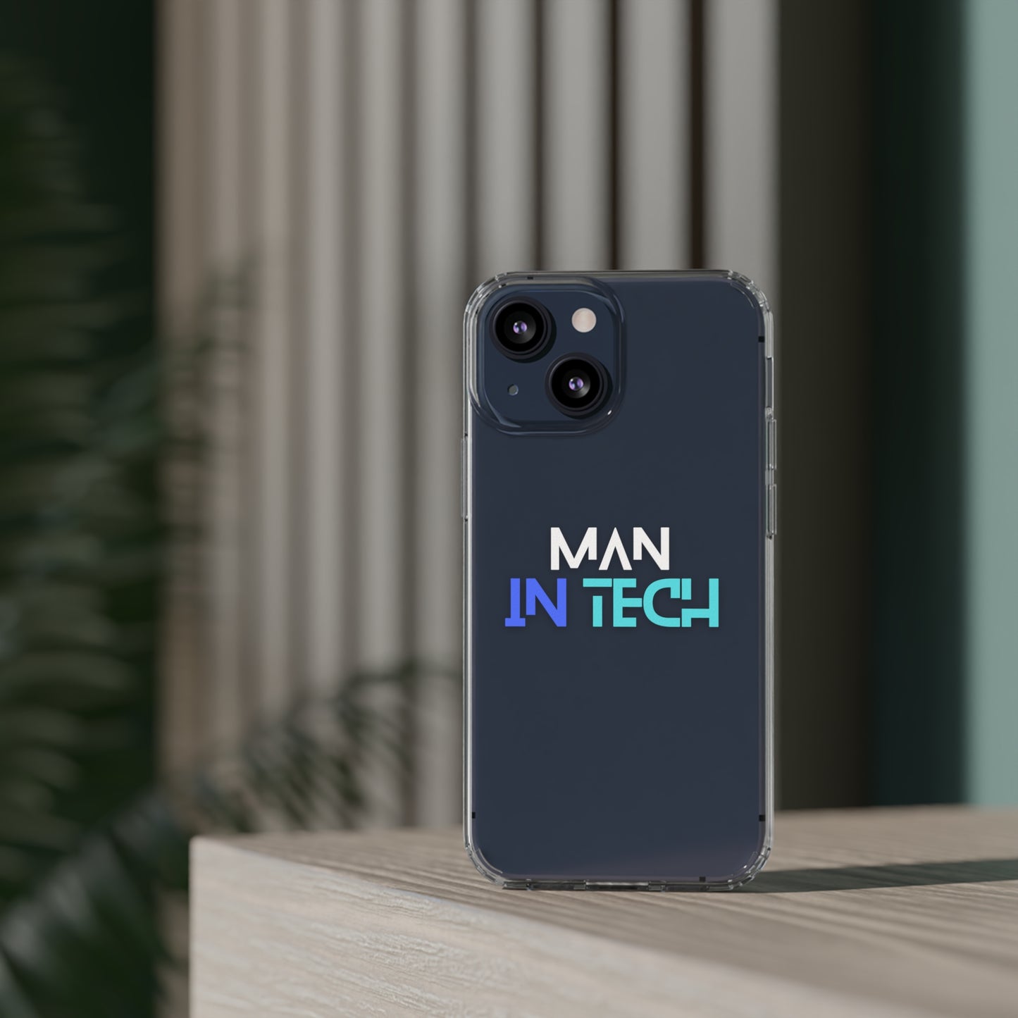 Man In Tech Clear Cases