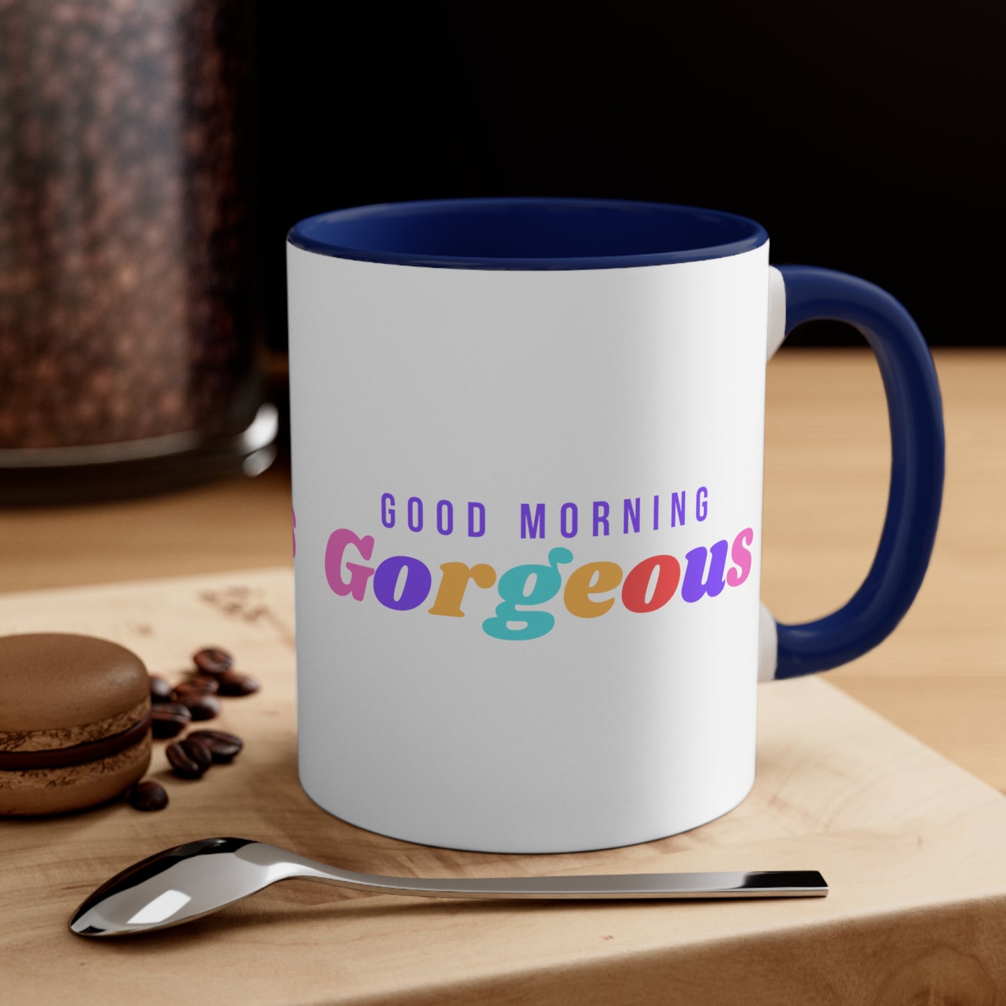 Good Morning Gorgeous Accent Coffee Mug, 11oz