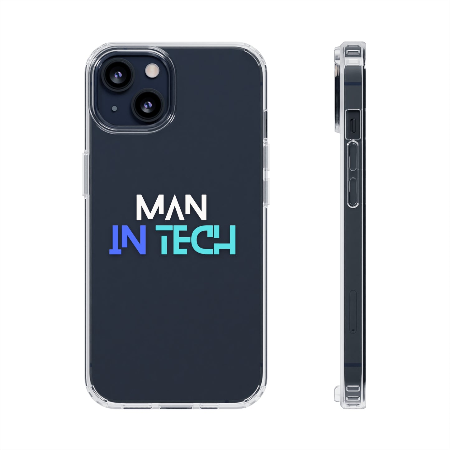 Man In Tech Clear Cases