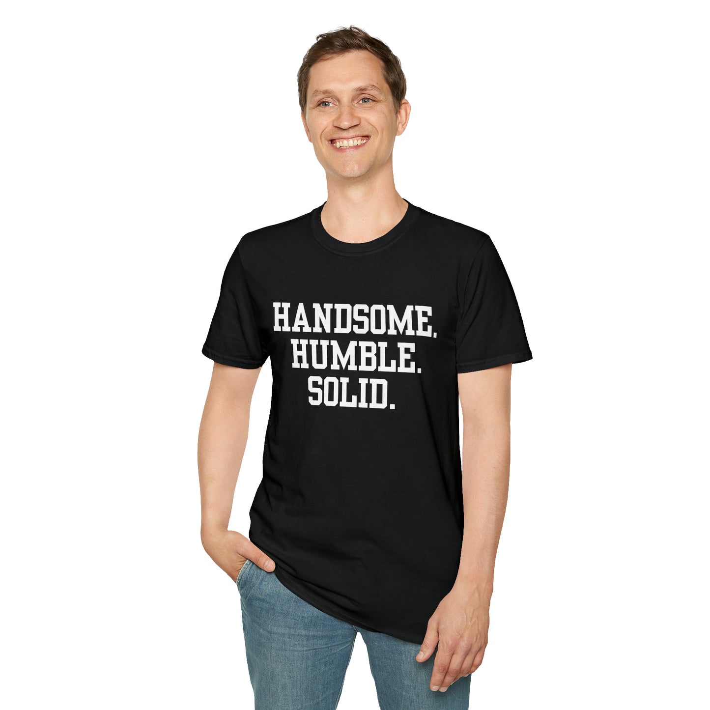 Handsome Unisex Softstyle T-Shirt (Multiple Colors)