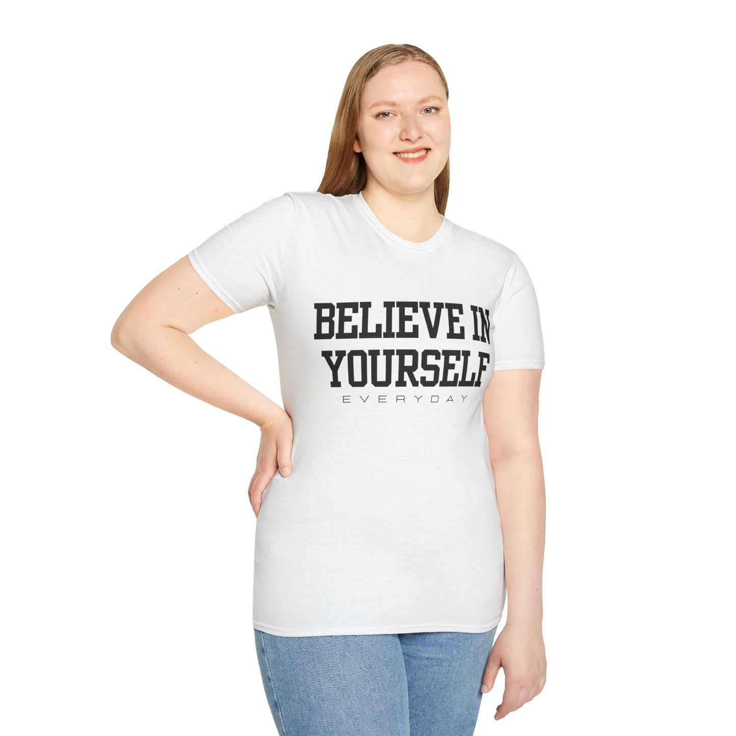 Believe In Yourself Unisex Softstyle T-Shirt (Multi-colors)