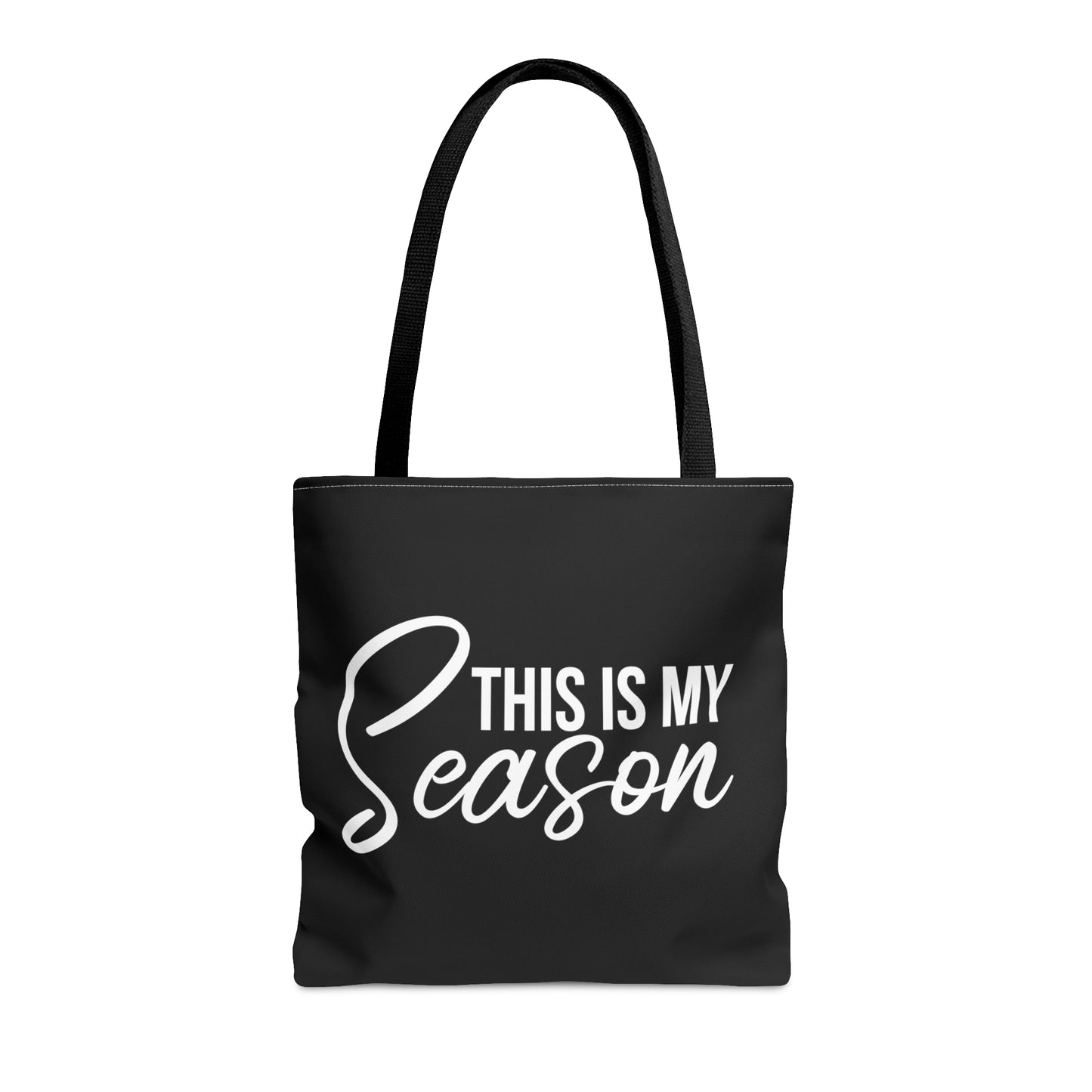 This is My Season Tote Bag (Black )