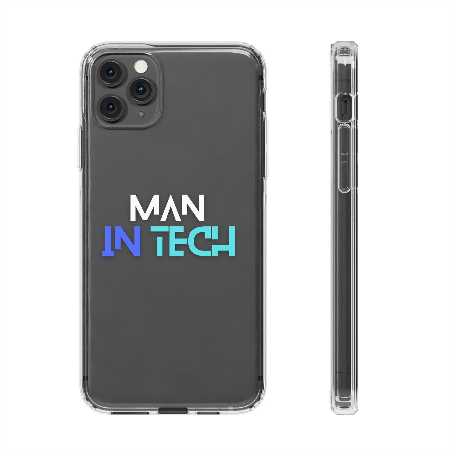 Man In Tech Clear Cases