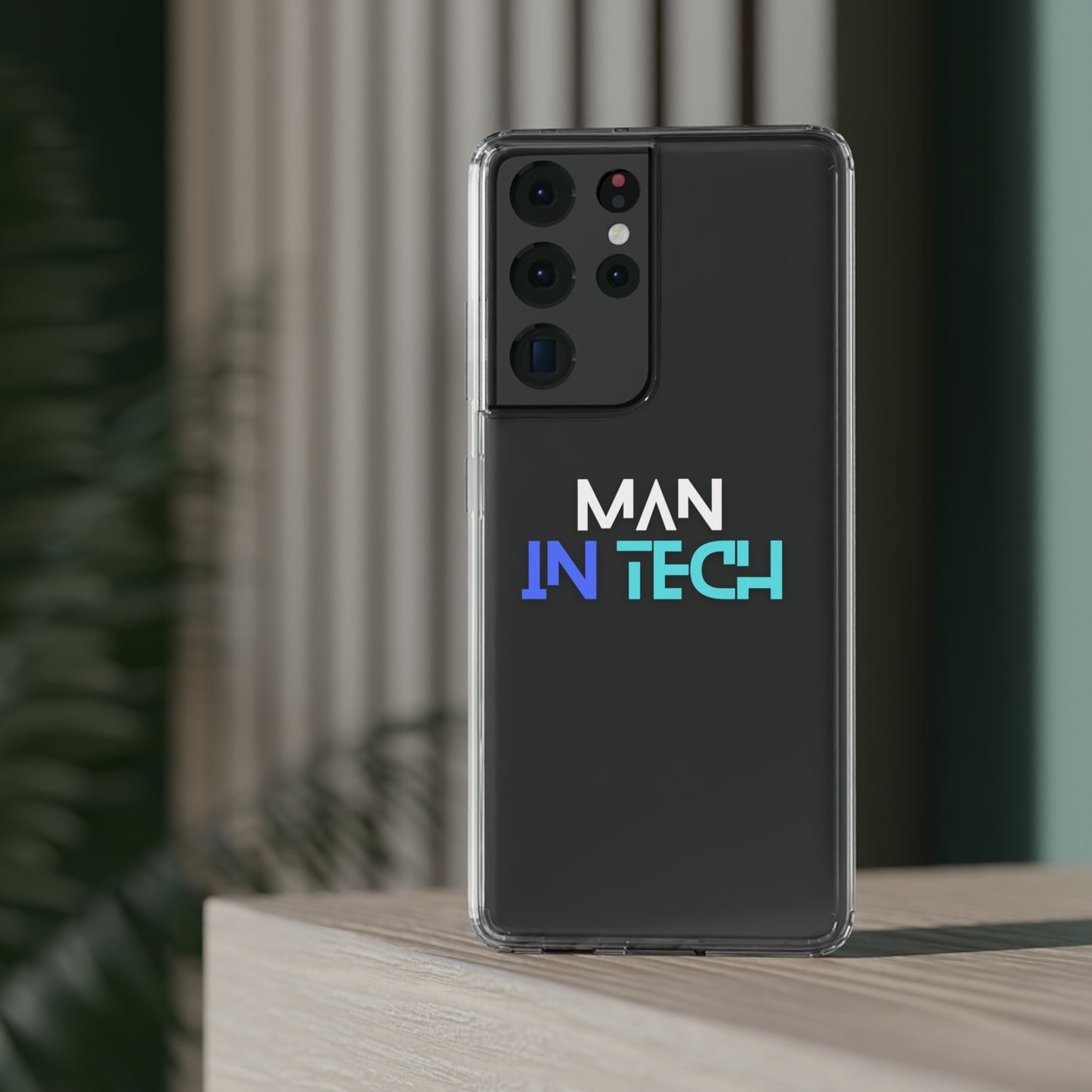 Man In Tech Clear Cases