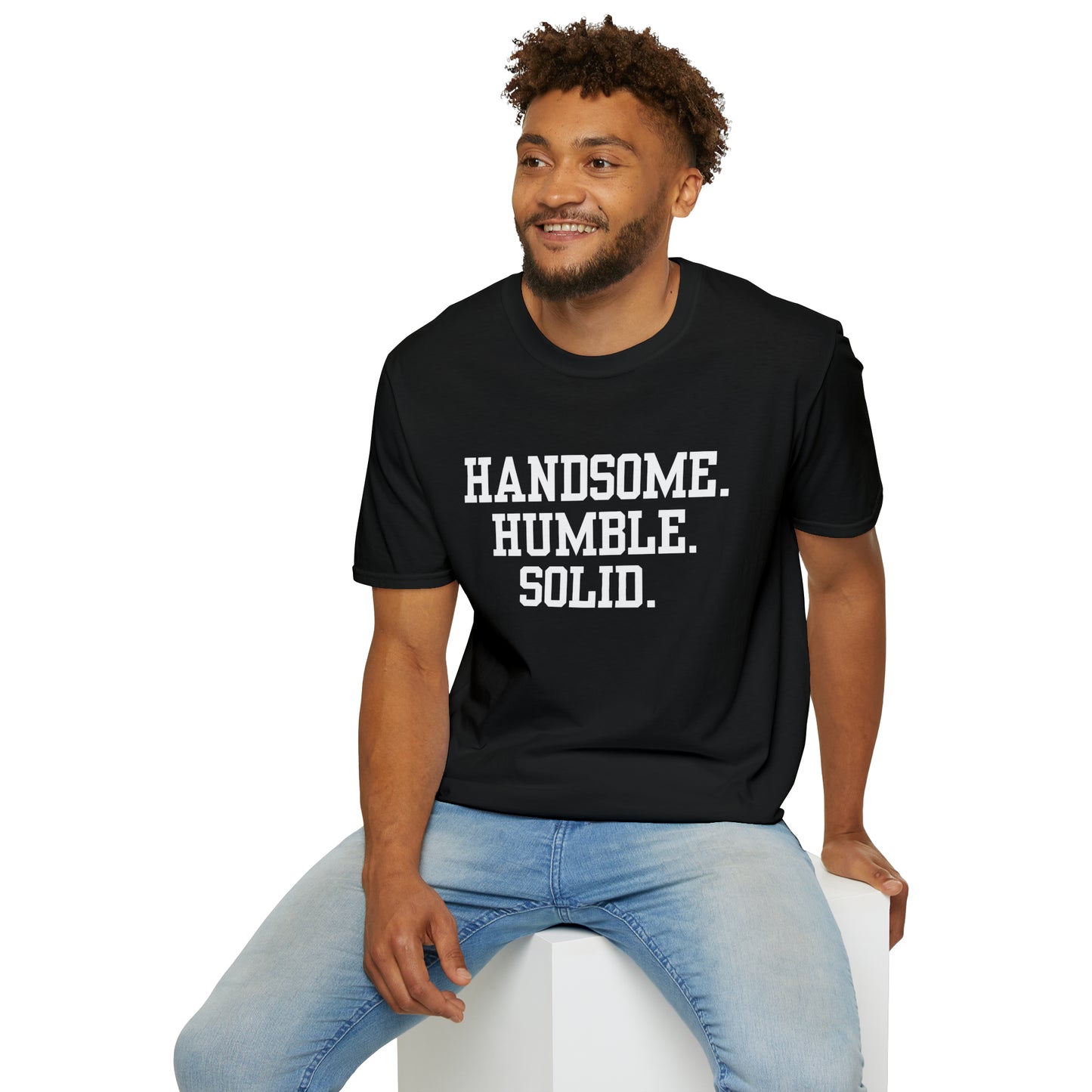 Handsome Unisex Softstyle T-Shirt (Multiple Colors)