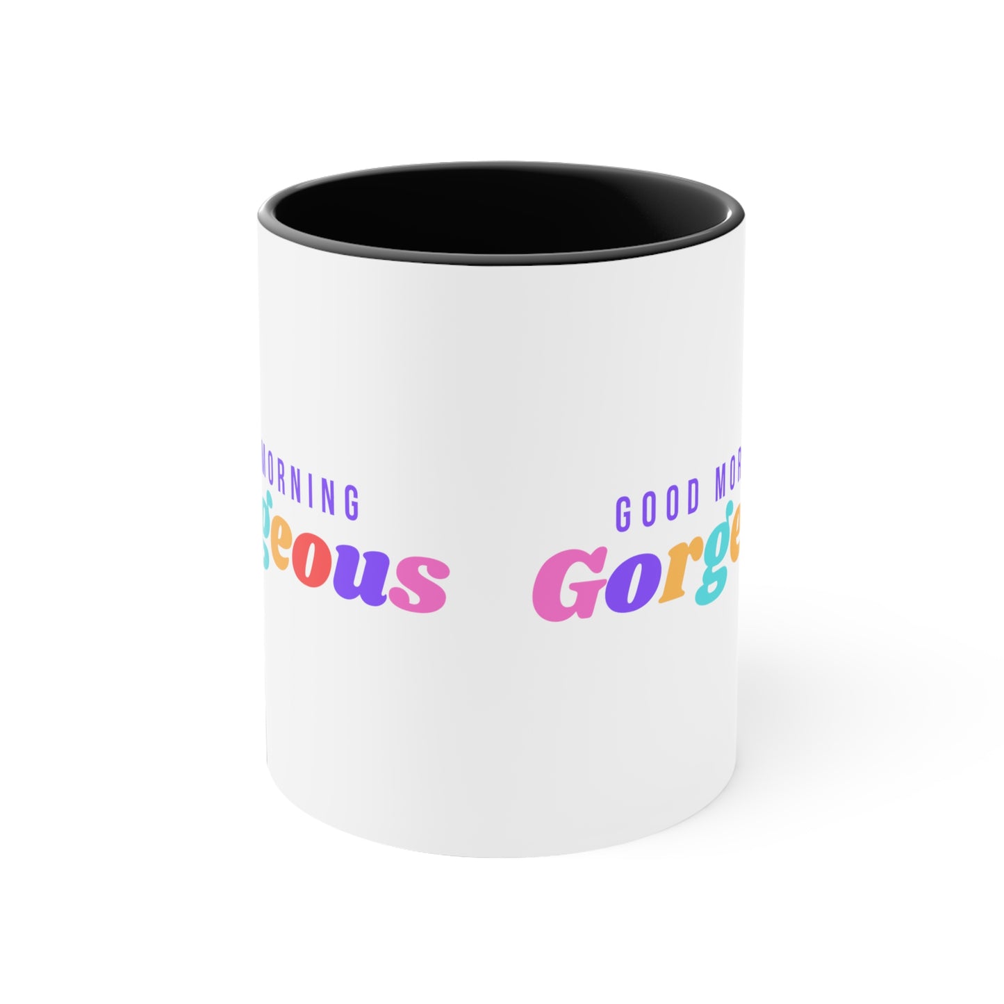 Good Morning Gorgeous Accent Coffee Mug, 11oz