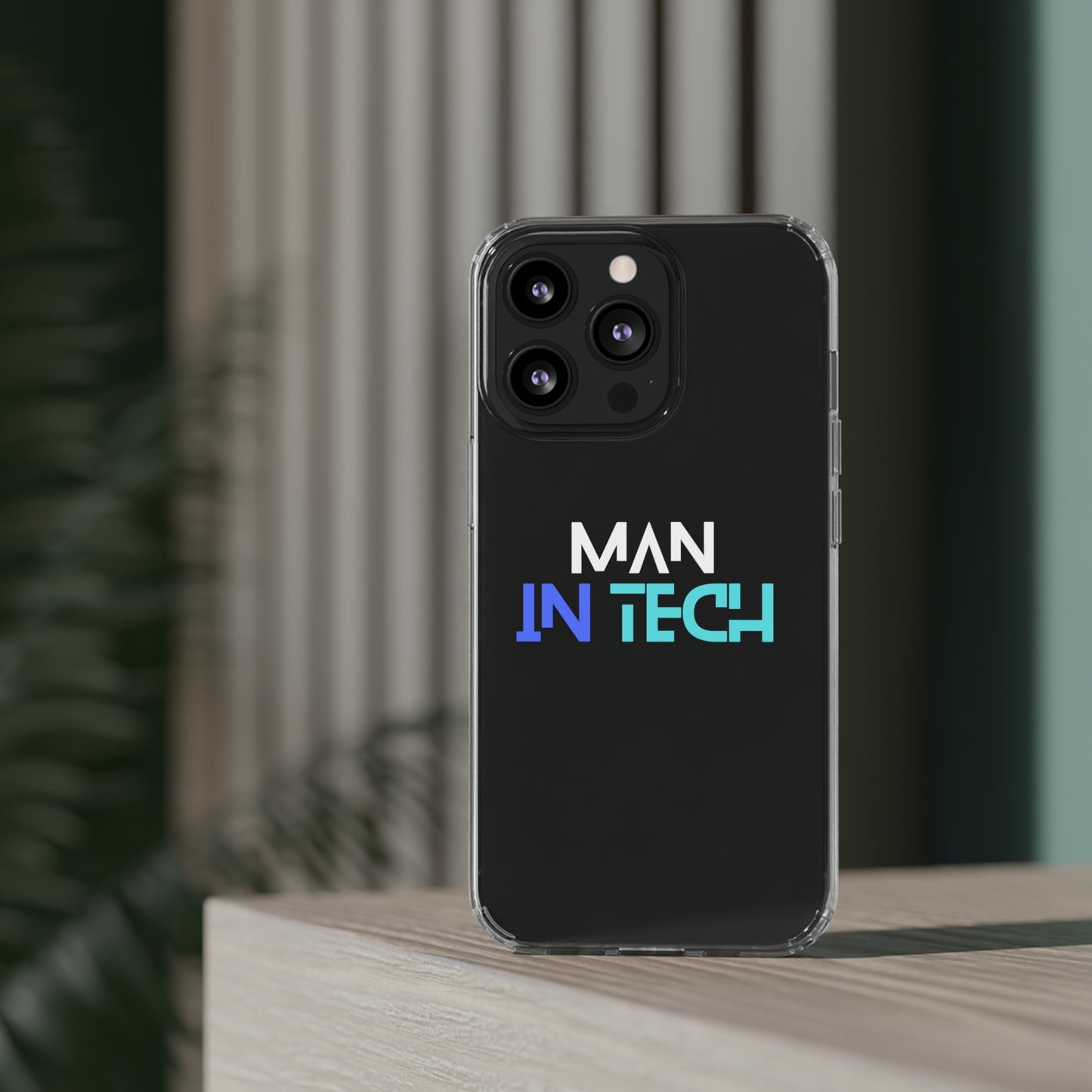 Man In Tech Clear Cases