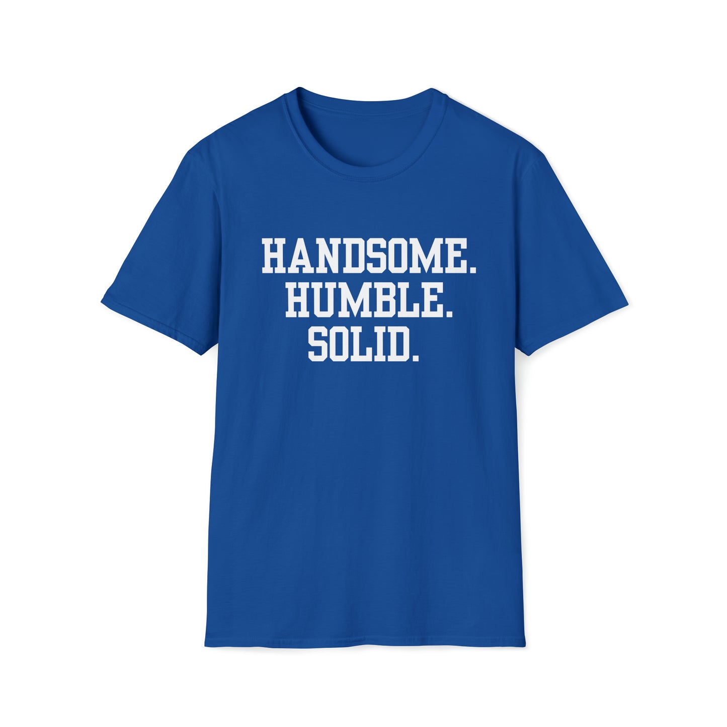 Handsome Unisex Softstyle T-Shirt (Multiple Colors)