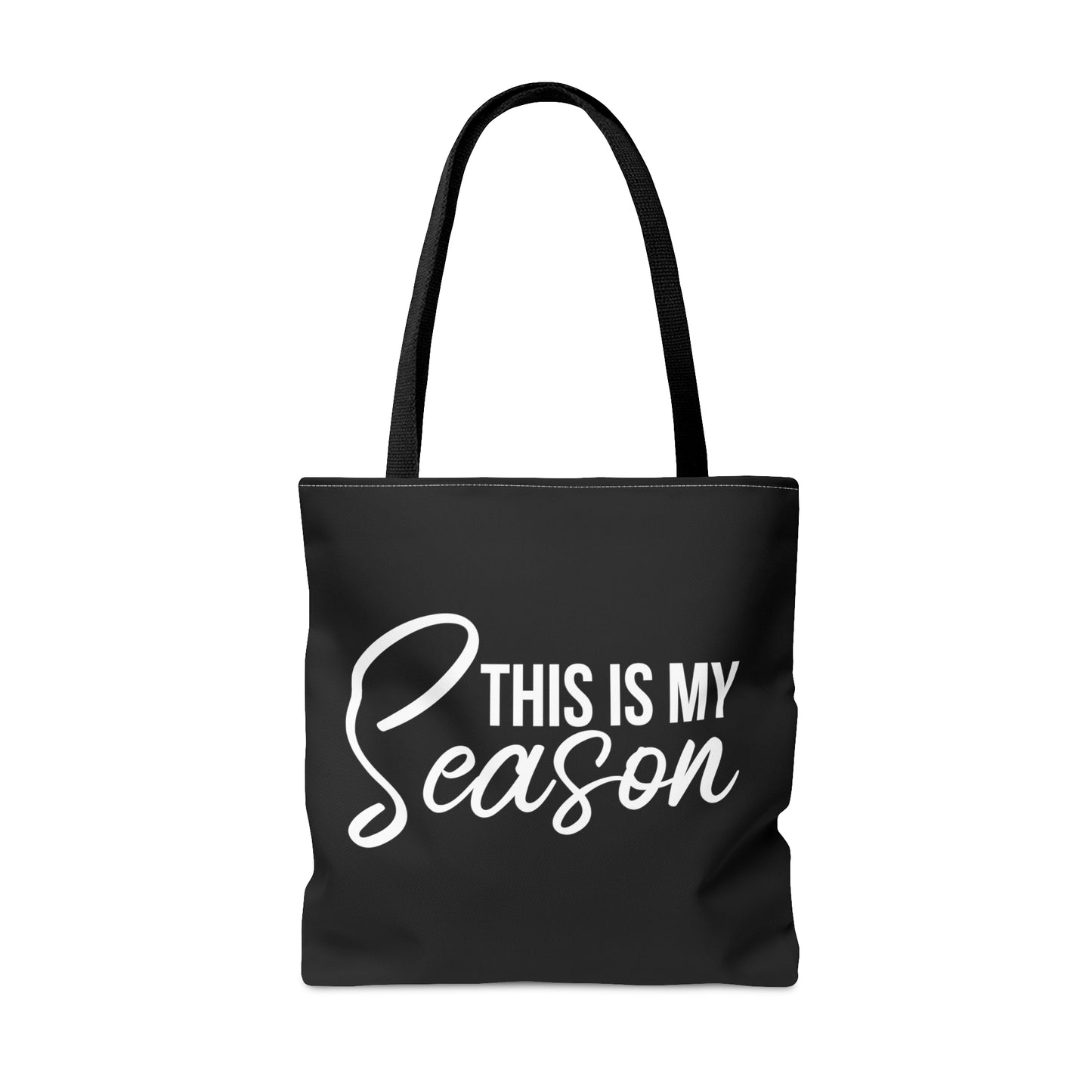 This is My Season Tote Bag (Black )