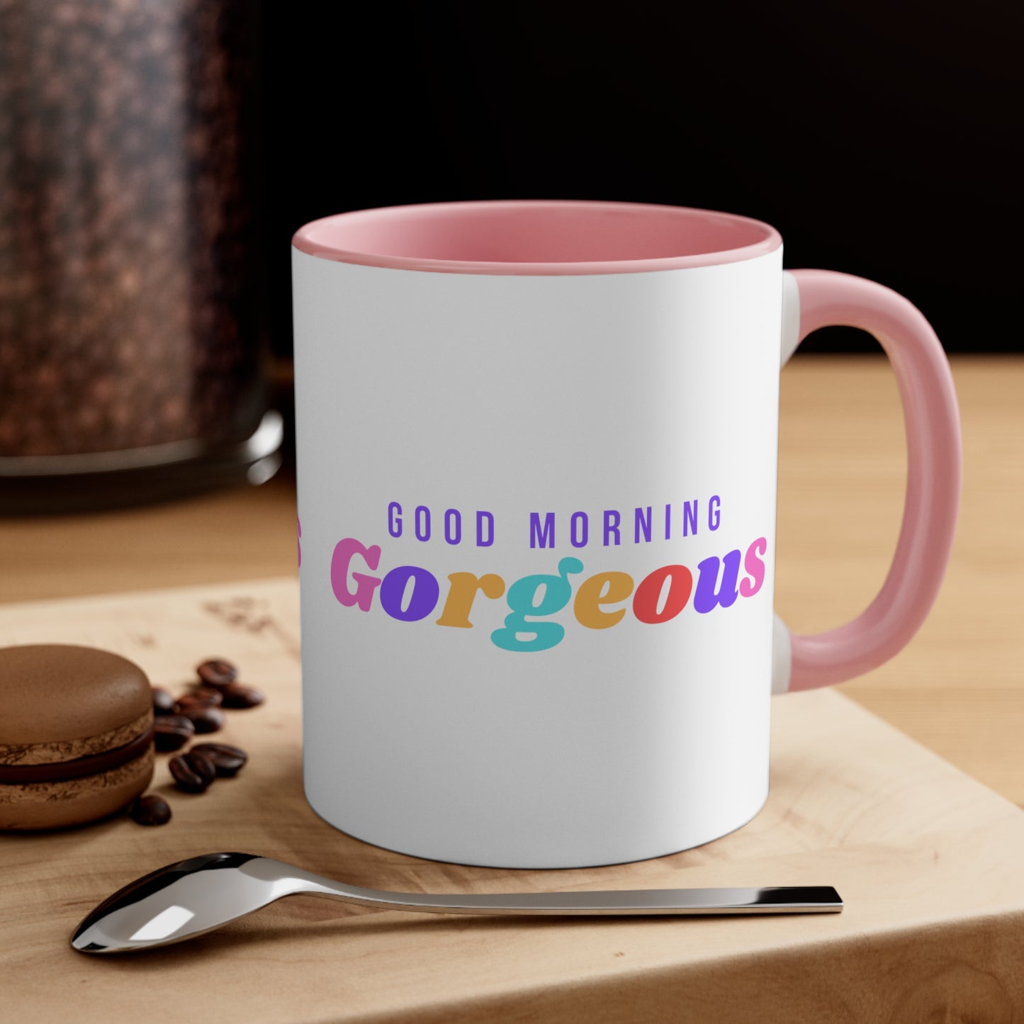 Good Morning Gorgeous Accent Coffee Mug, 11oz