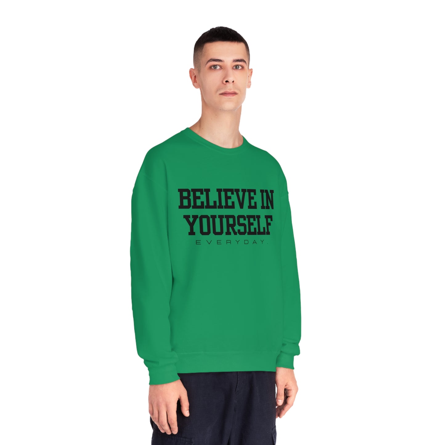 Believe in Yourself Unisex NuBlend® Crewneck Sweatshirt (Multi-colors)