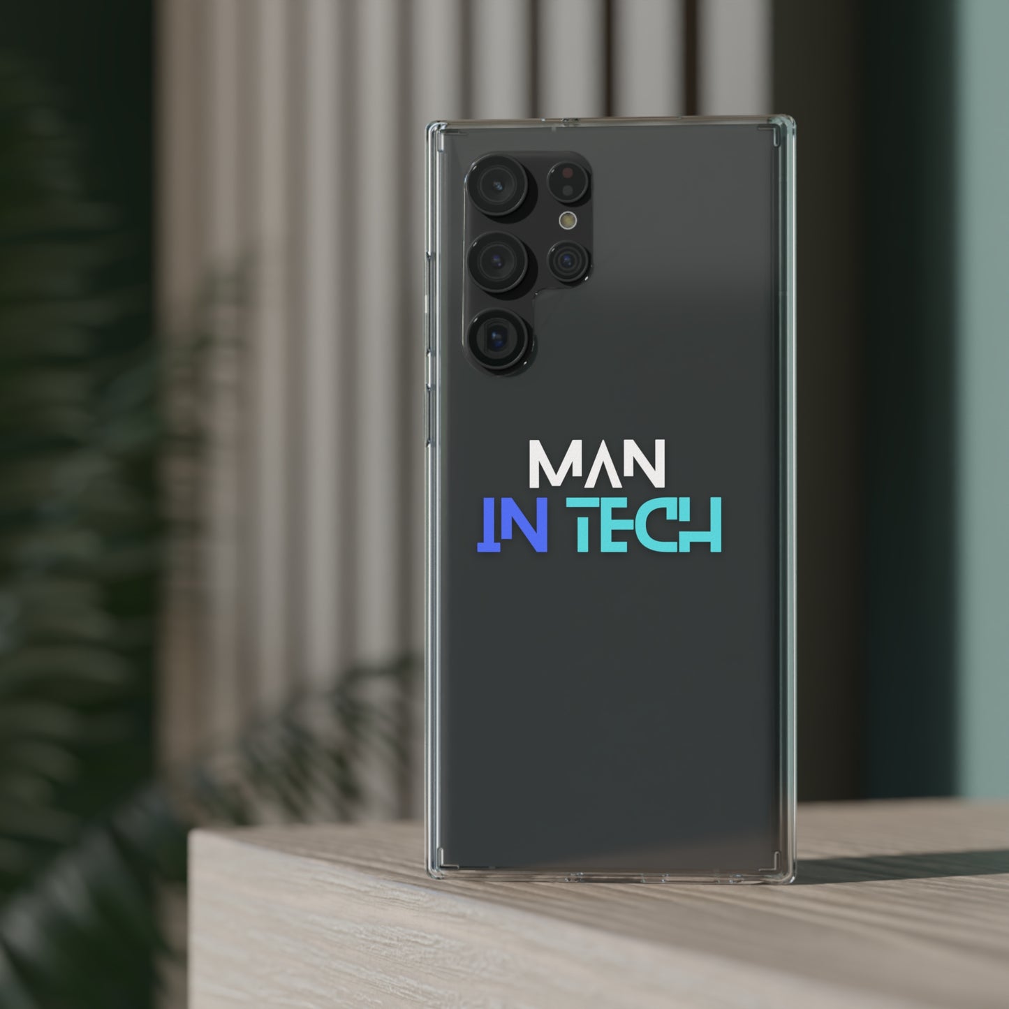 Man In Tech Clear Cases