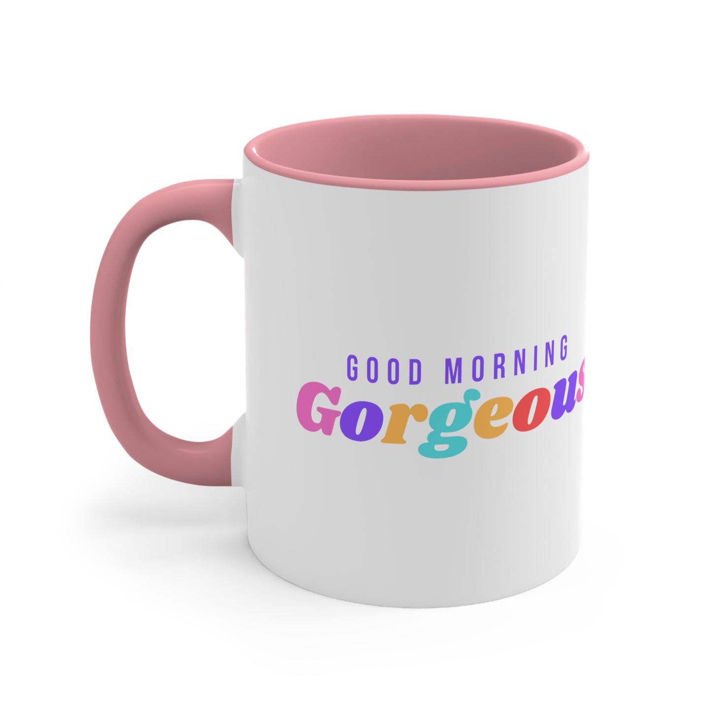 Good Morning Gorgeous Accent Coffee Mug, 11oz