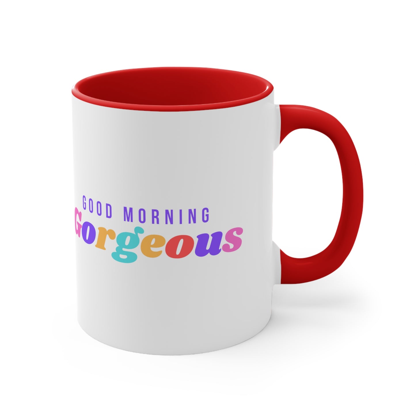 Good Morning Gorgeous Accent Coffee Mug, 11oz