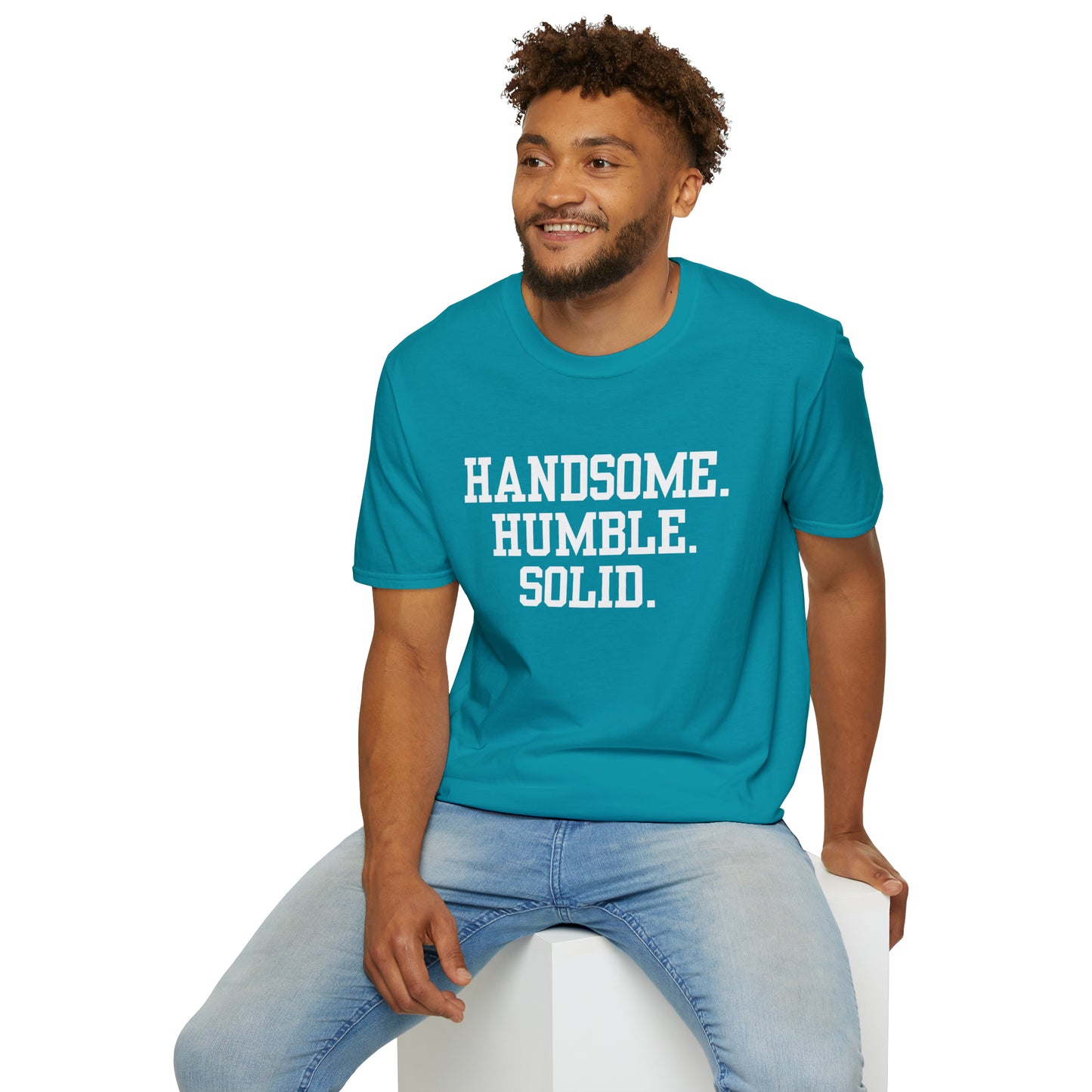 Handsome Unisex Softstyle T-Shirt (Multiple Colors)