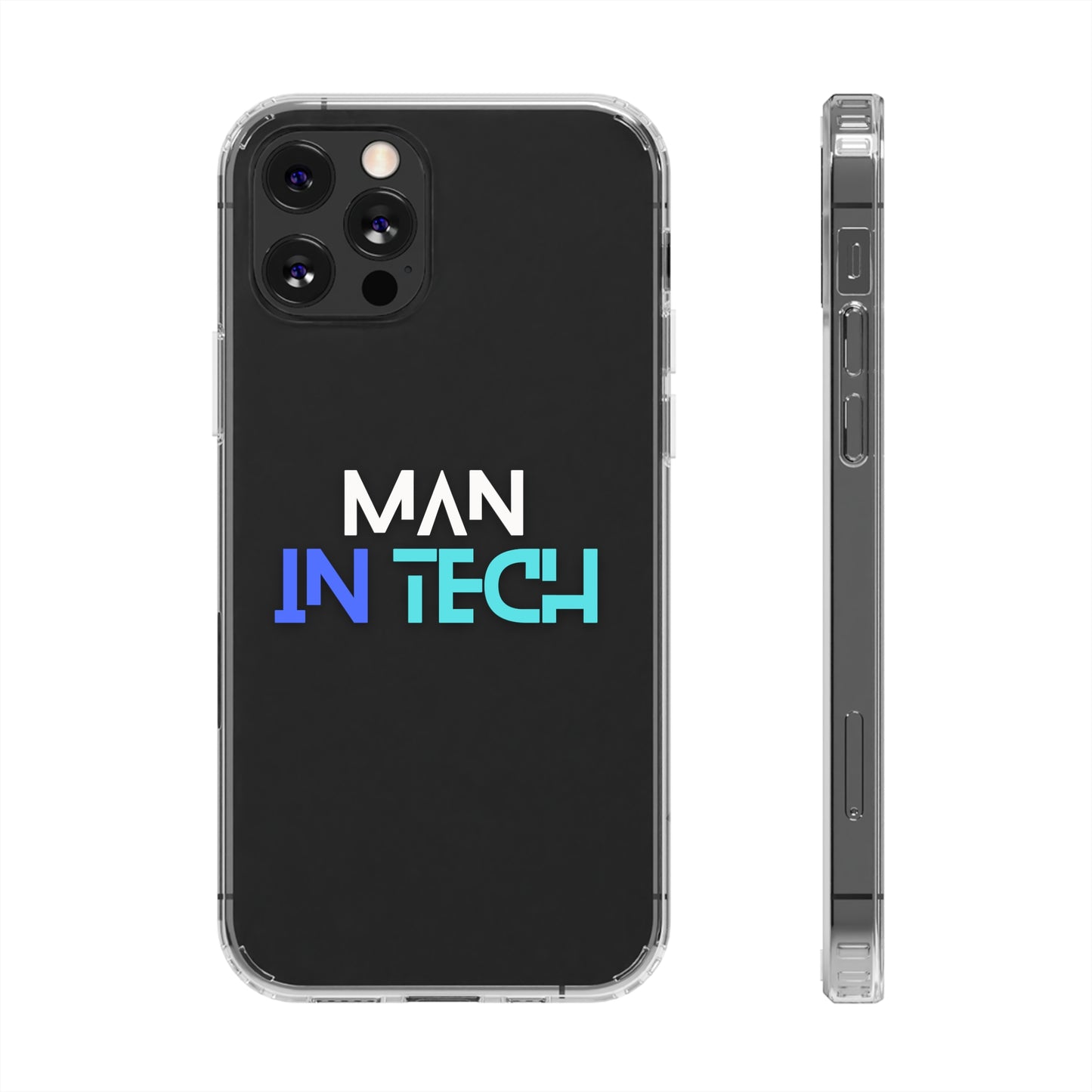Man In Tech Clear Cases