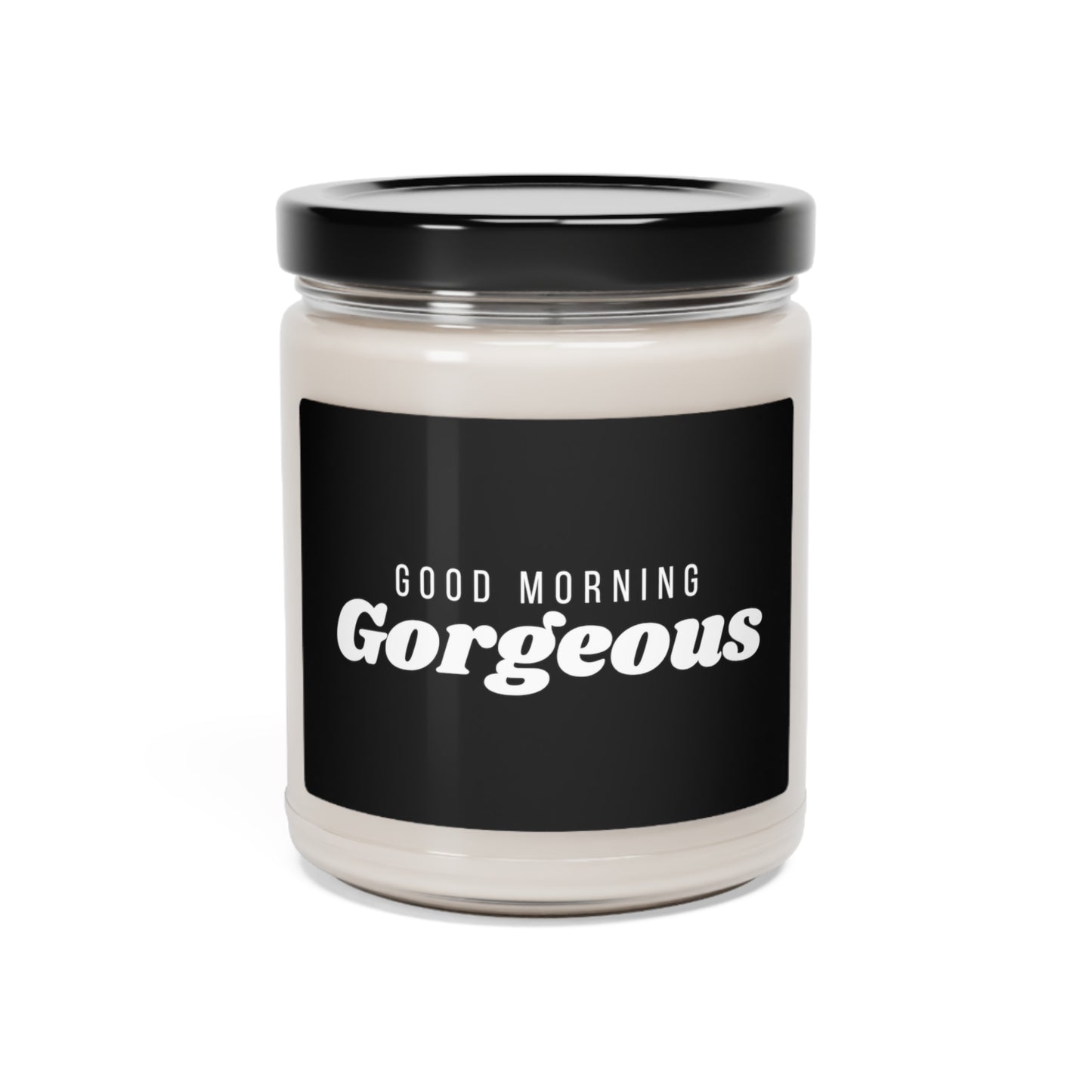 Good Morning Gorgeous Scented Soy Candle, 9oz (Black)