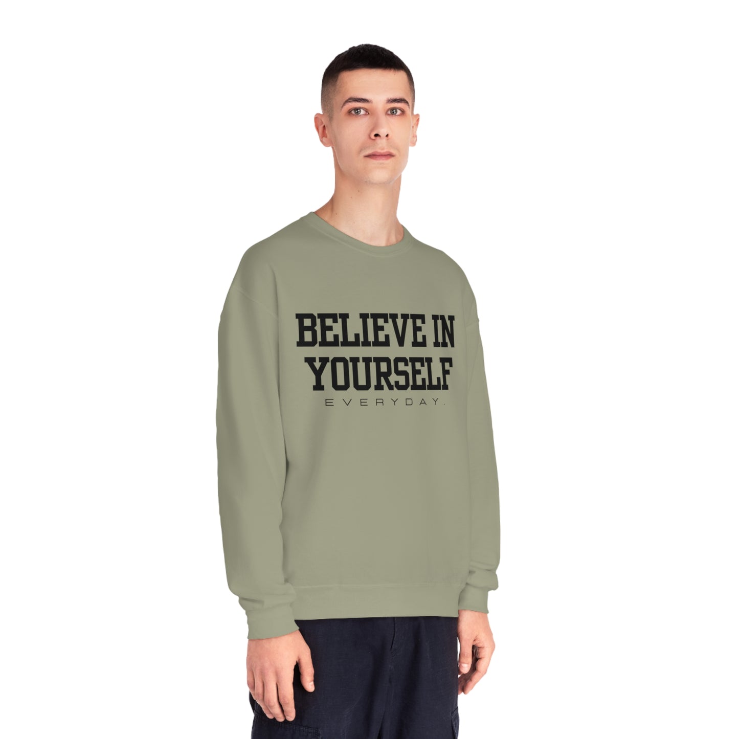 Believe in Yourself Unisex NuBlend® Crewneck Sweatshirt (Multi-colors)