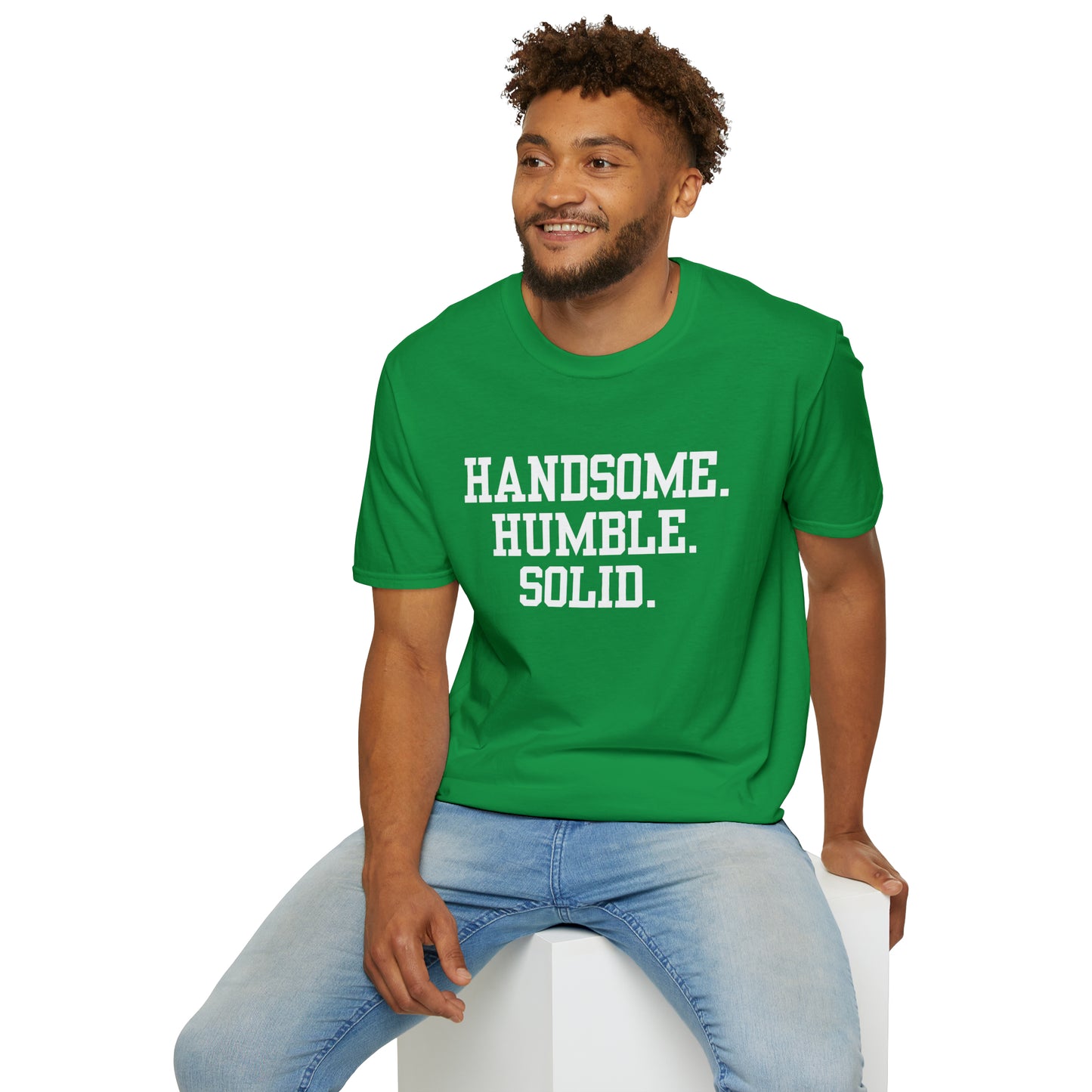 Handsome Unisex Softstyle T-Shirt (Multiple Colors)