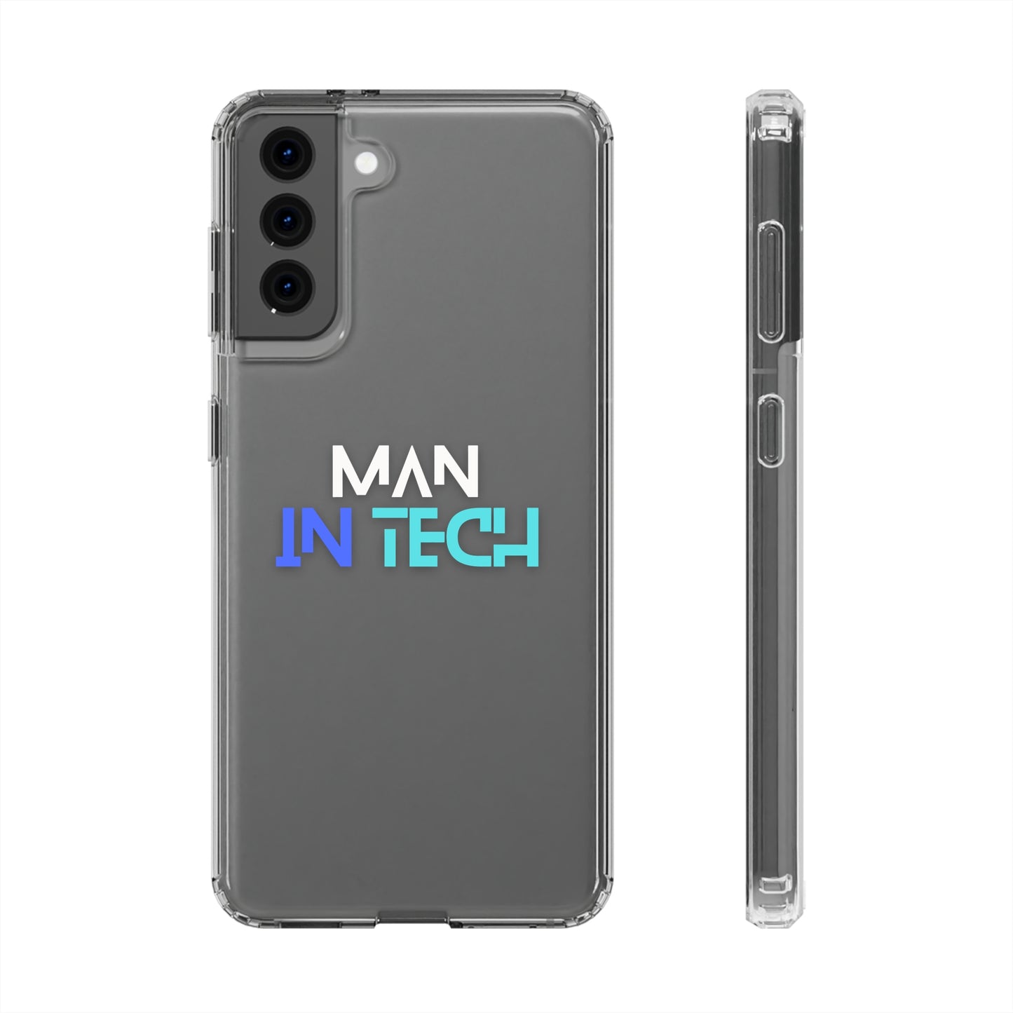 Man In Tech Clear Cases