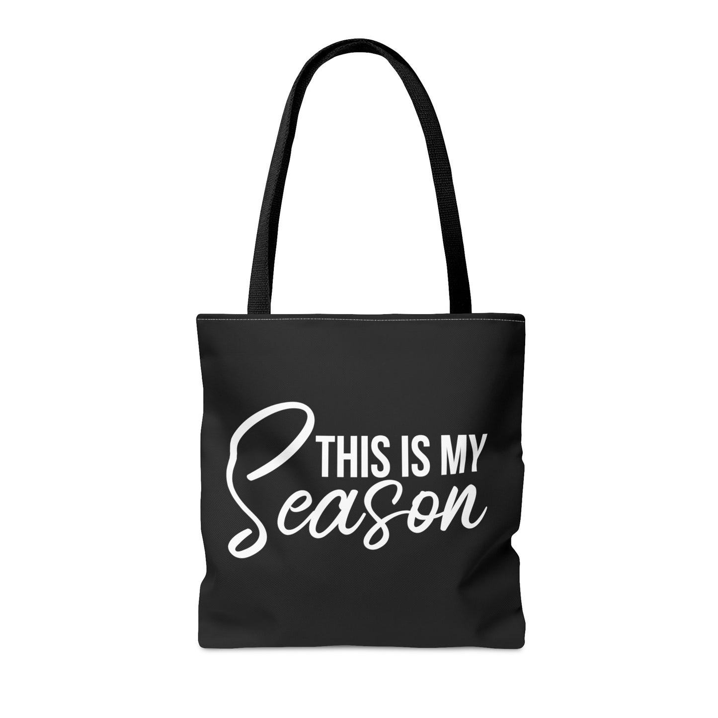 This is My Season Tote Bag (Black )
