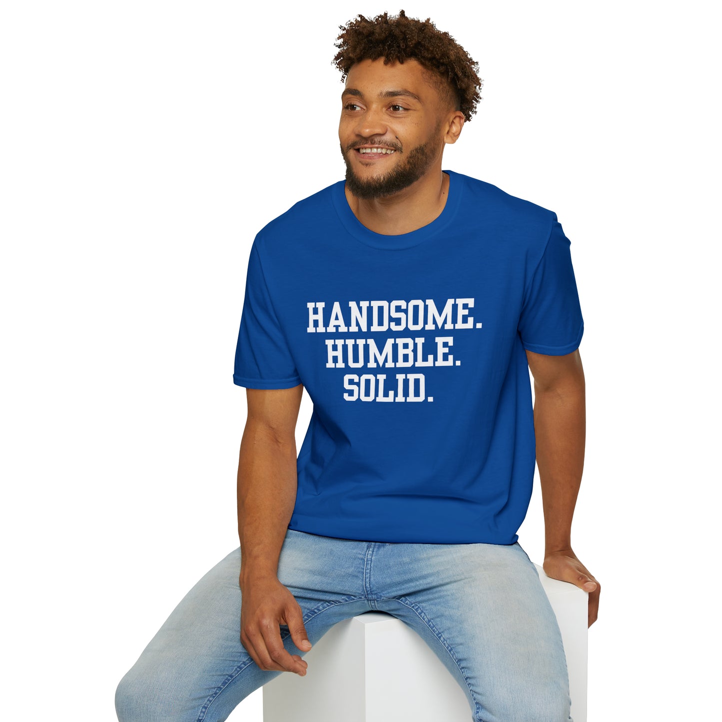 Handsome Unisex Softstyle T-Shirt (Multiple Colors)