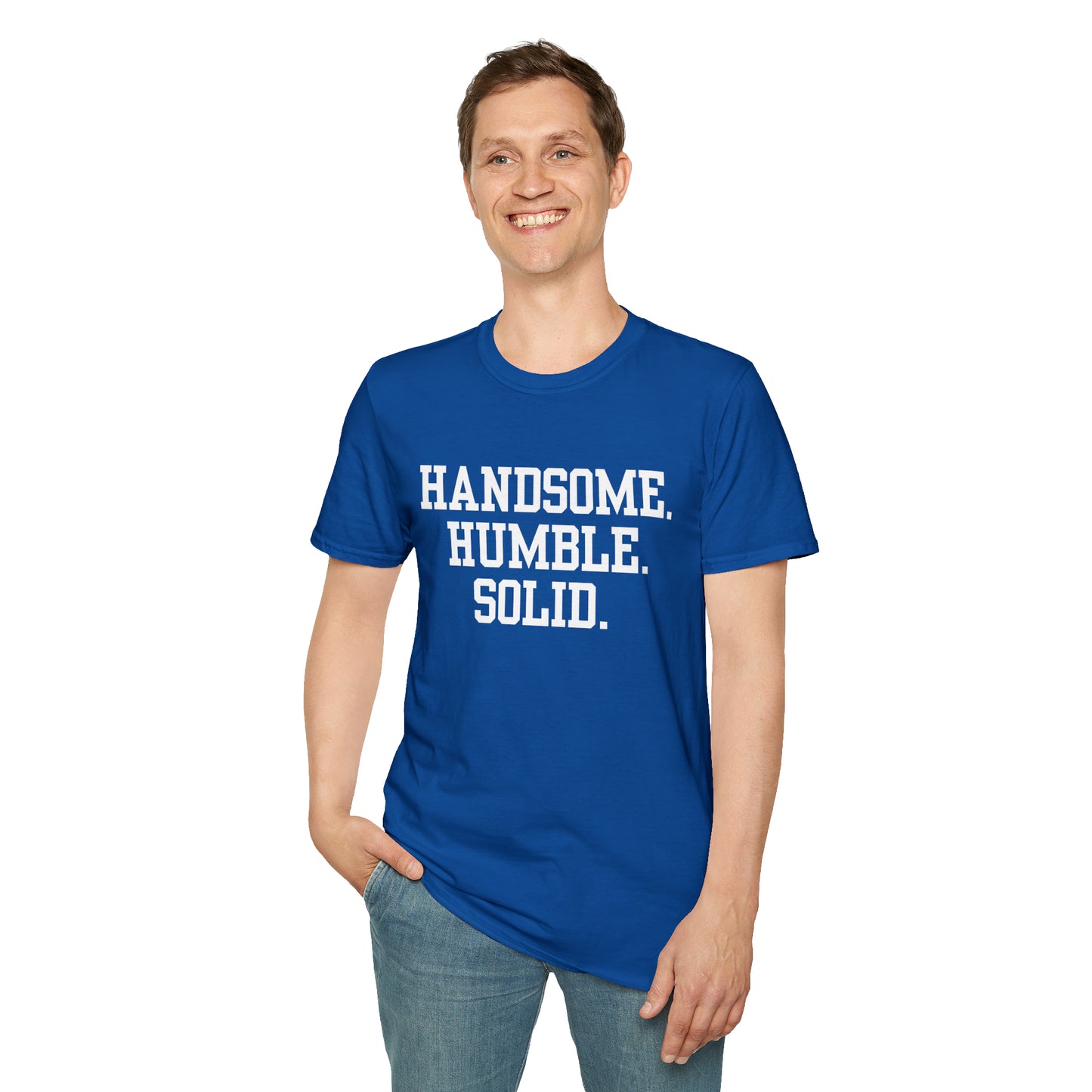 Handsome Unisex Softstyle T-Shirt (Multiple Colors)