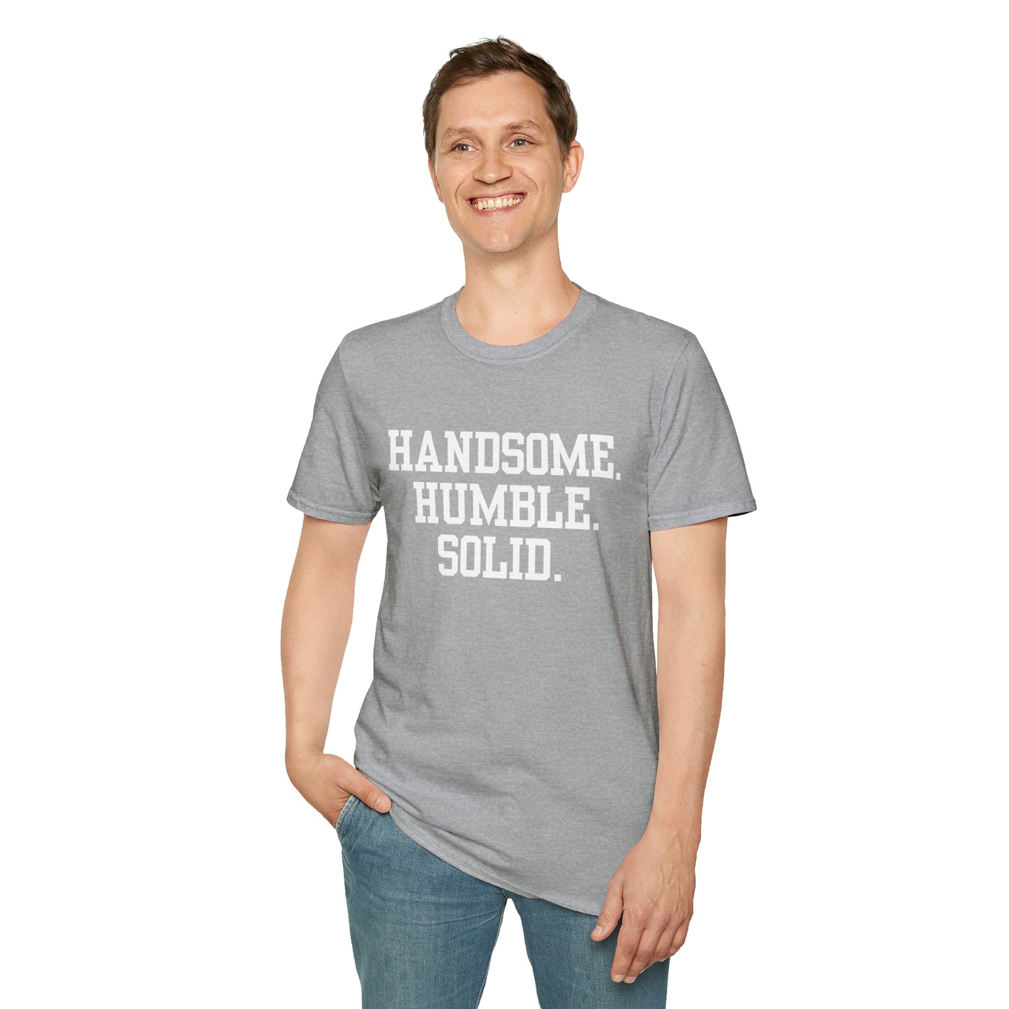 Handsome Unisex Softstyle T-Shirt (Multiple Colors)