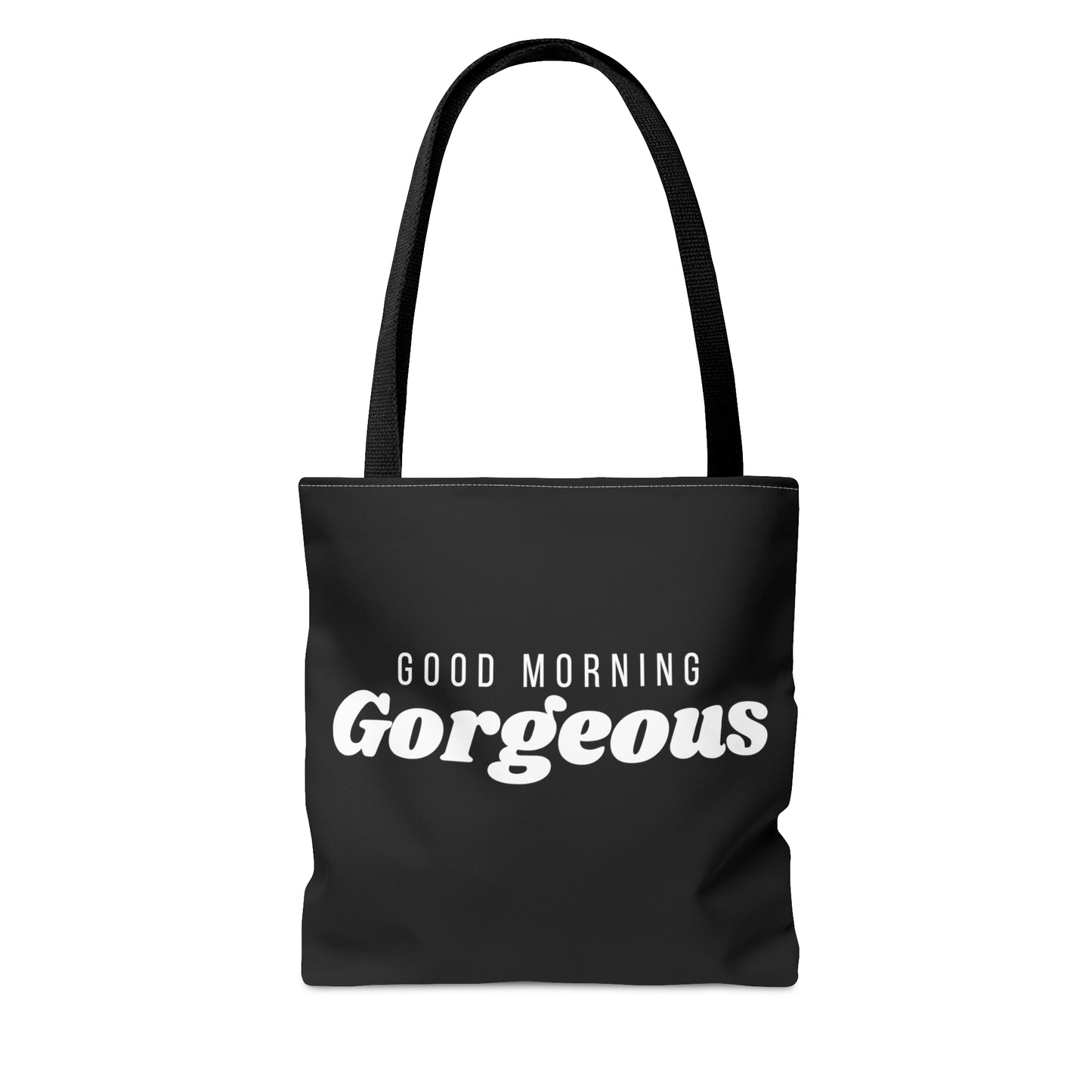 Good Morning Gorgeous Tote Bag (Black)