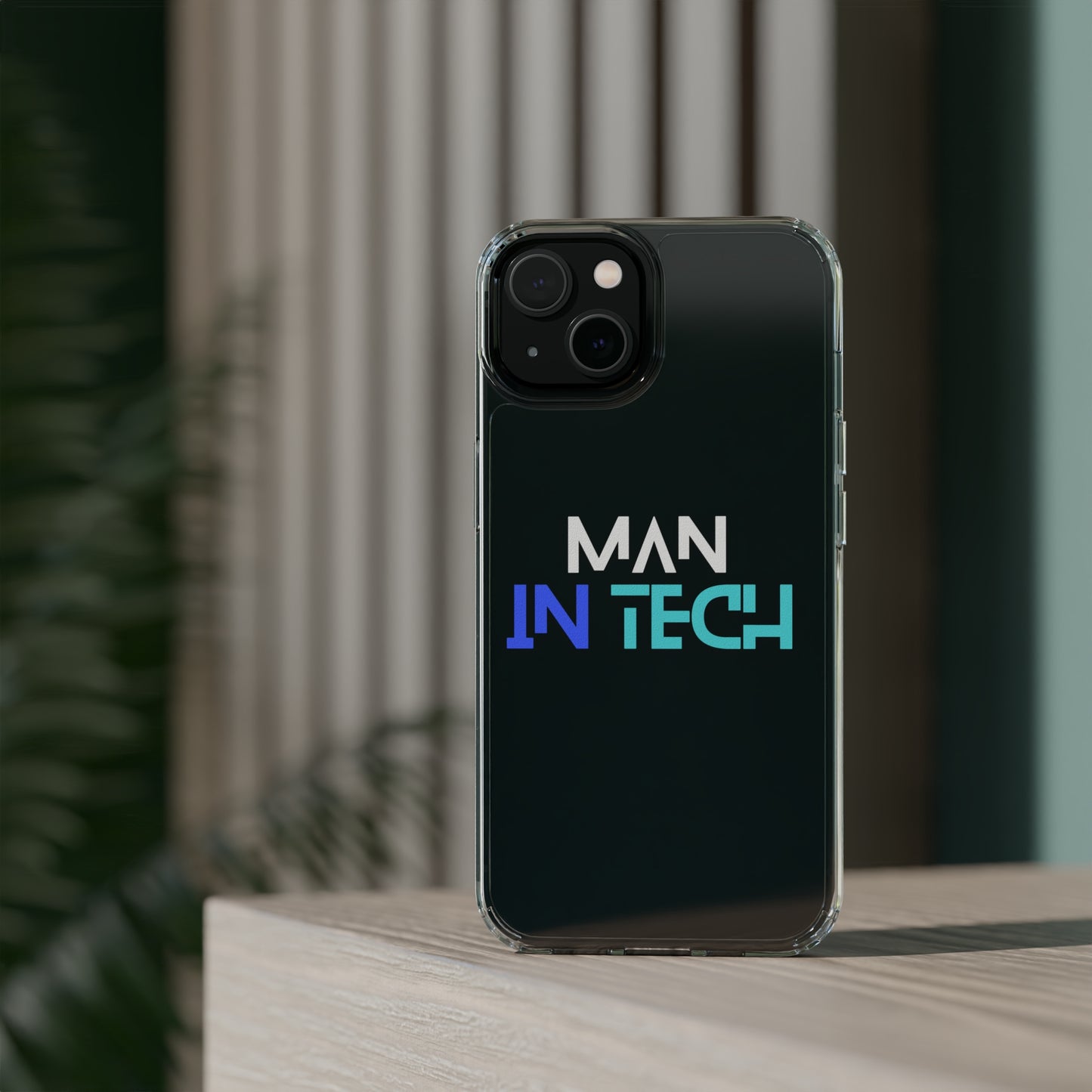Man In Tech Clear Cases