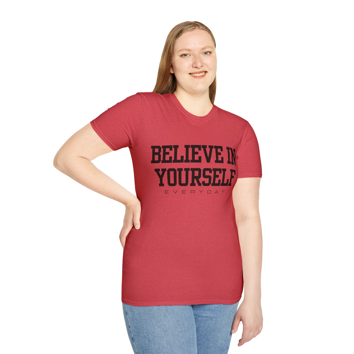 Believe In Yourself Unisex Softstyle T-Shirt (Multi-colors)