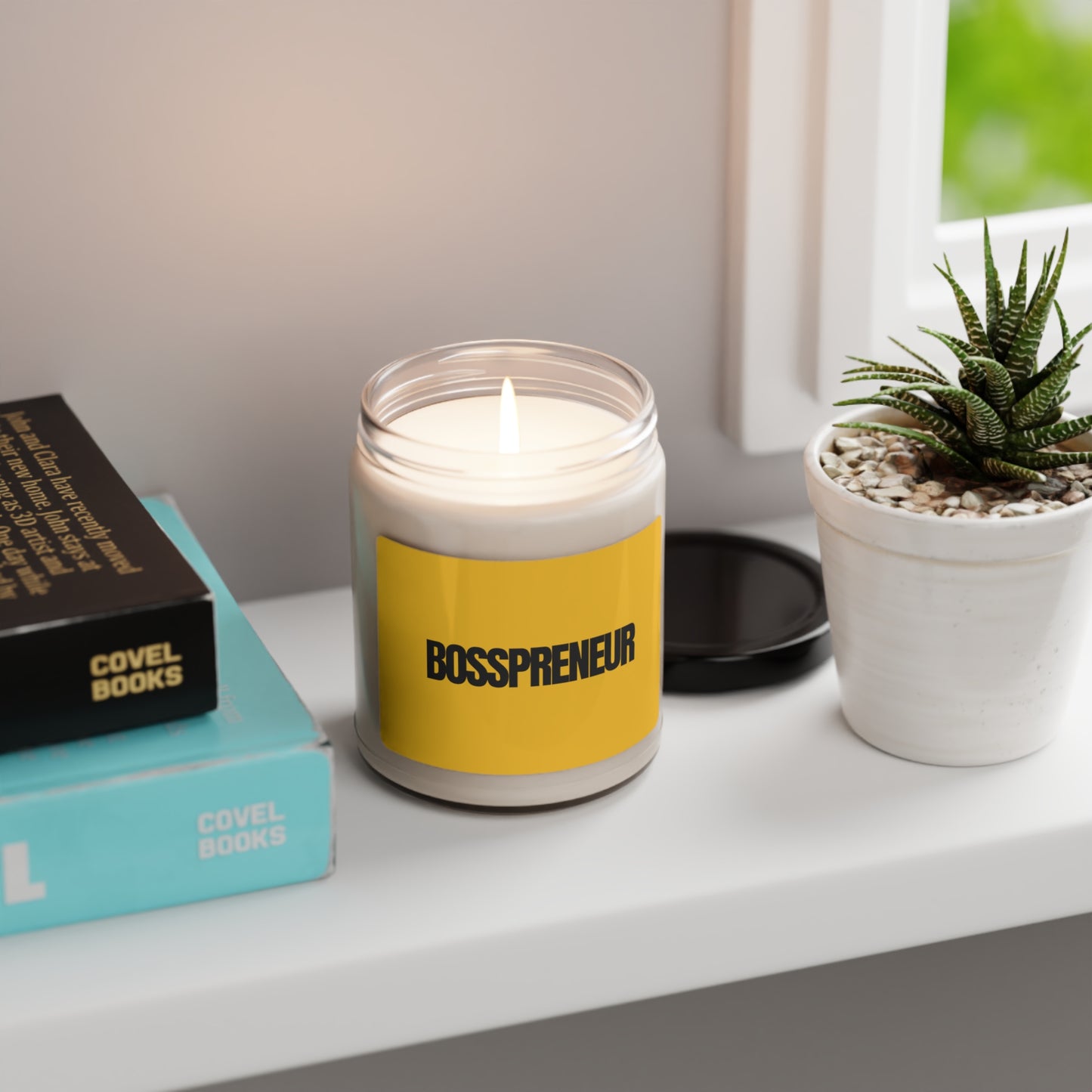 Bosspreneur Scented Soy Candle, 9oz